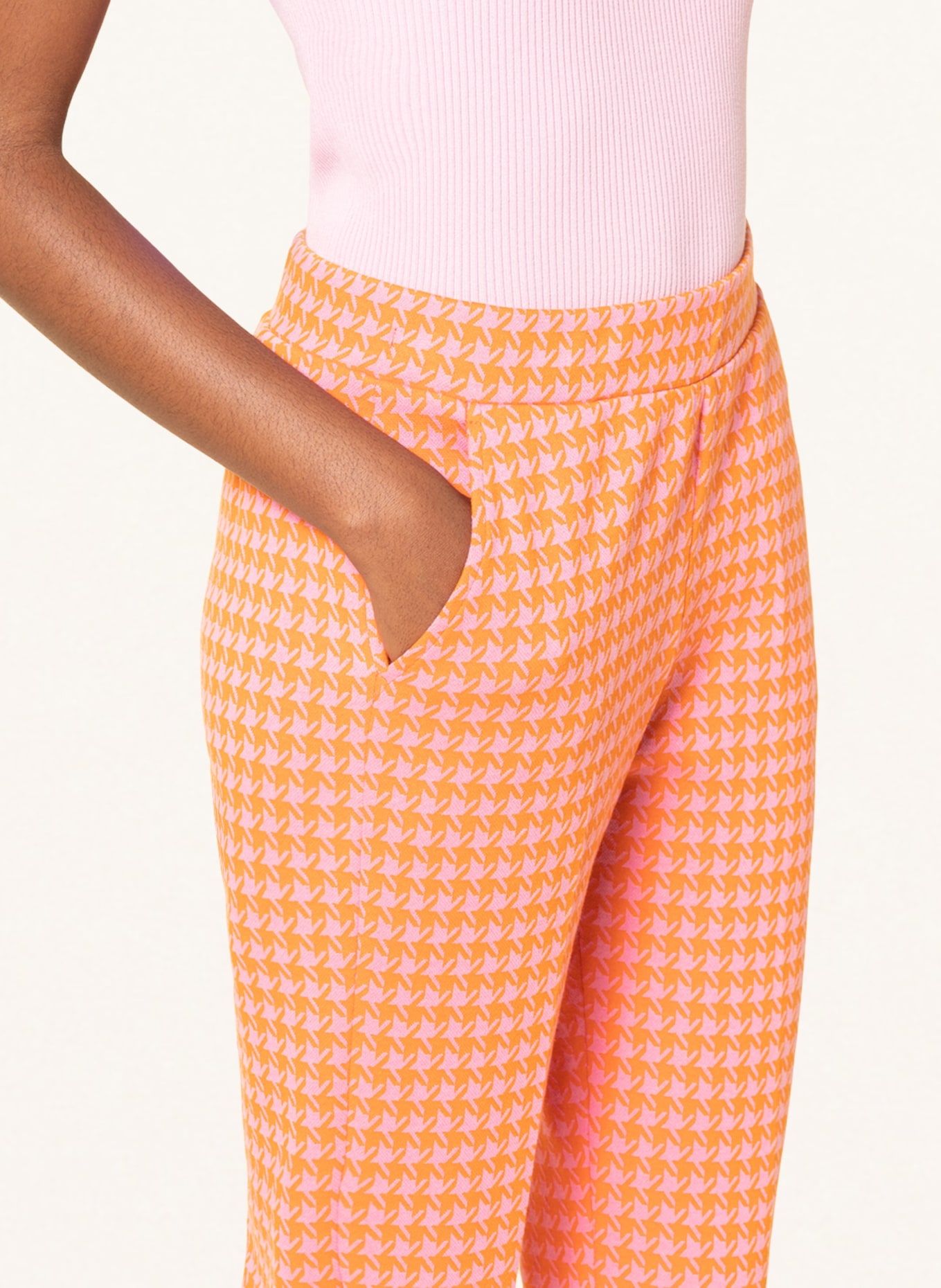 SEM PER LEI Pants, Color: ORANGE/ PINK (Image 5)