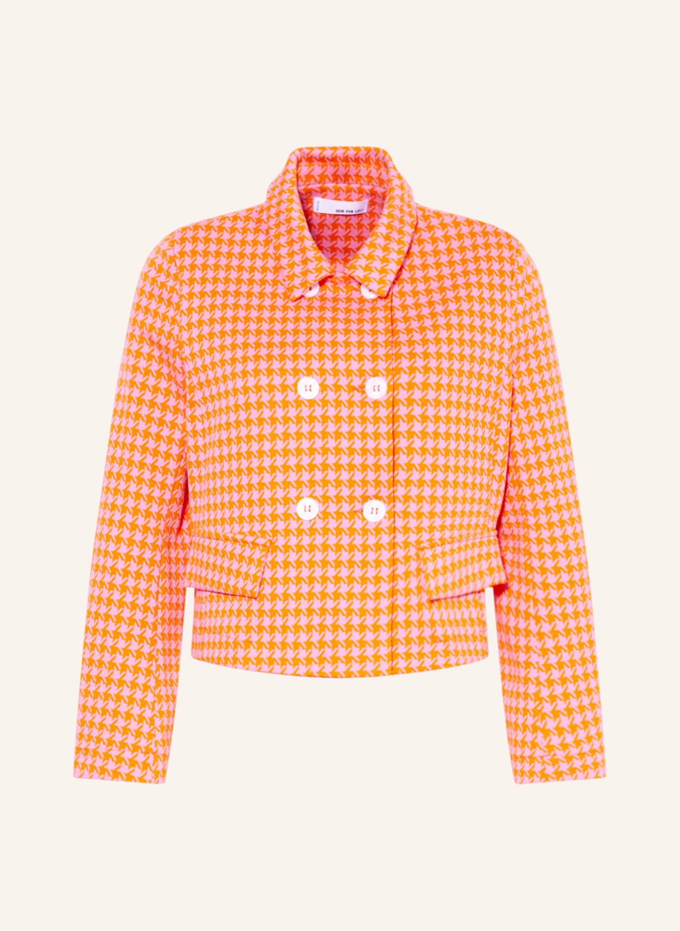 SEM PER LEI Boxy jacket, Color: ORANGE/ PINK (Image 1)