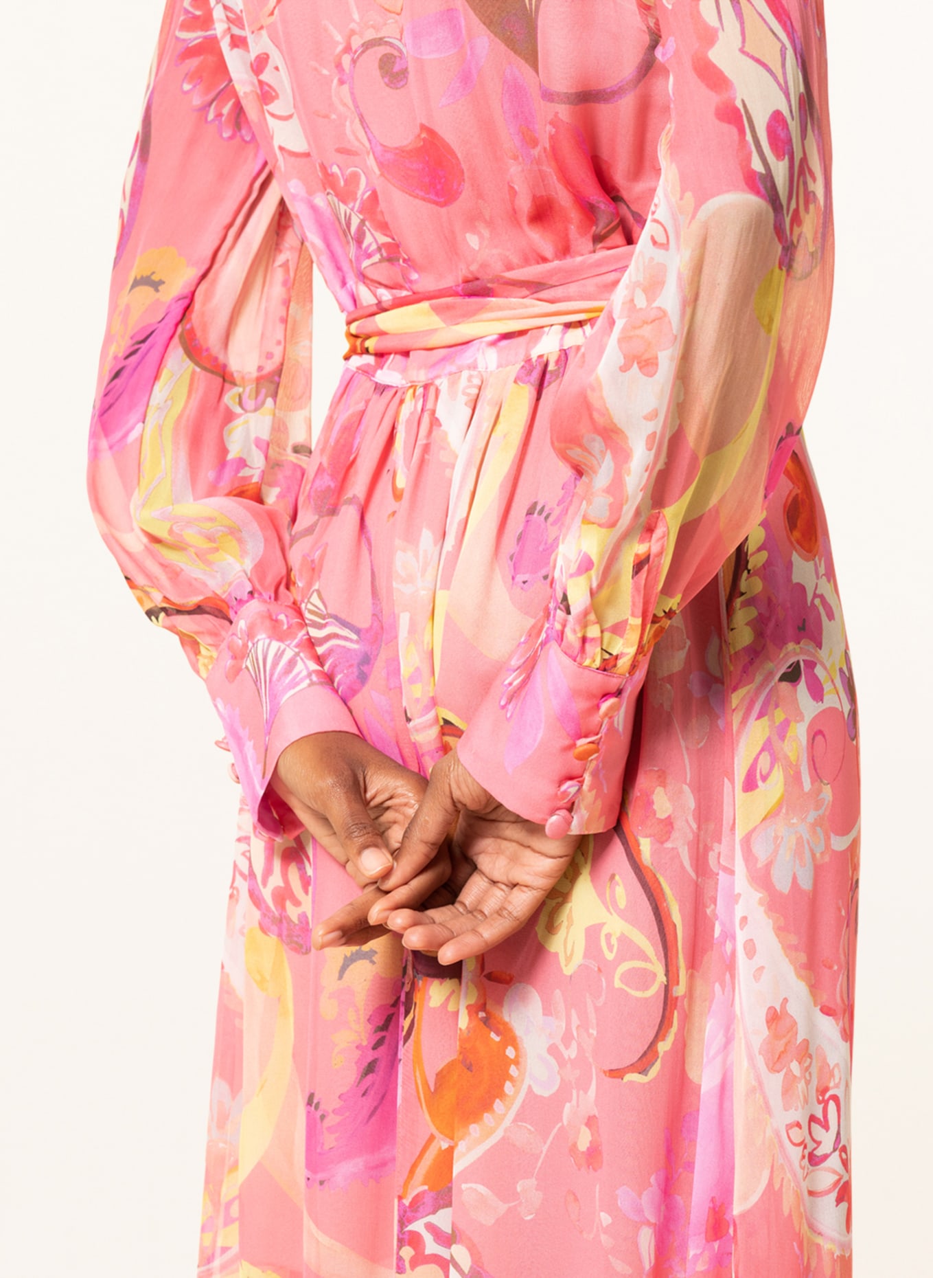 ANNA's Kleid, Farbe: HELLROT/ GELB/ PINK (Bild 4)