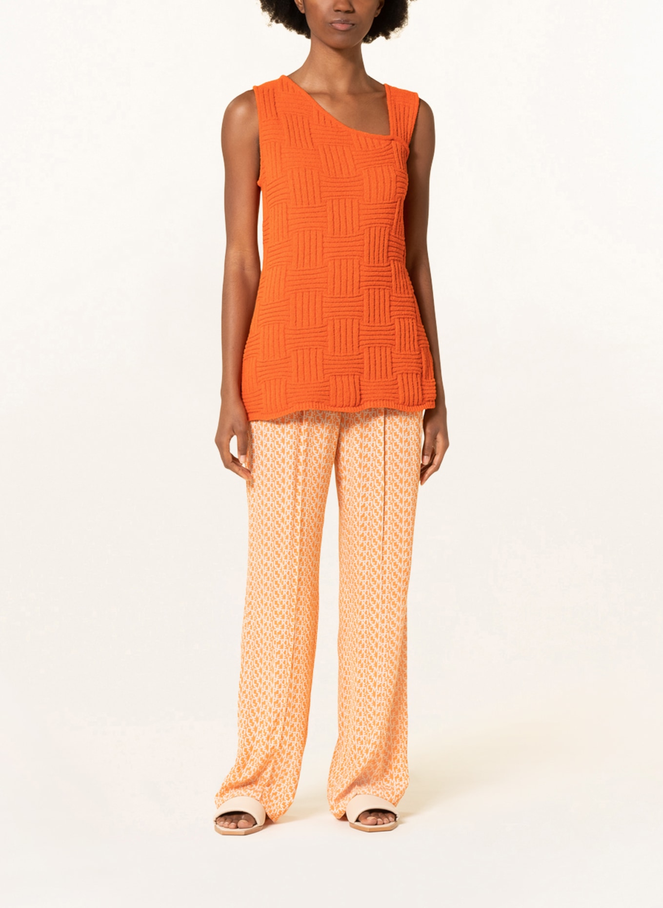 SEM PER LEI Knit top, Color: ORANGE (Image 2)