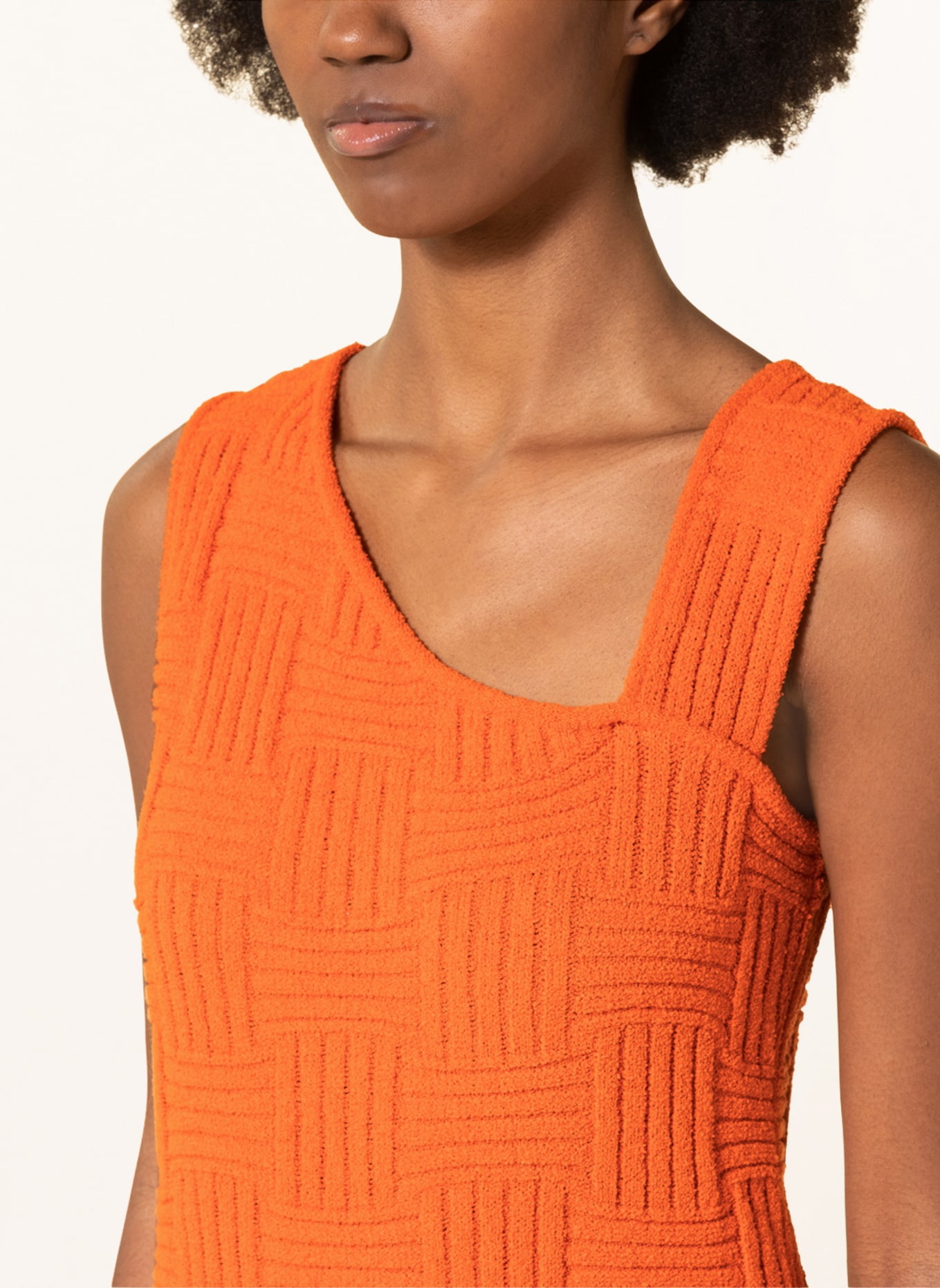 SEM PER LEI Knit top, Color: ORANGE (Image 4)