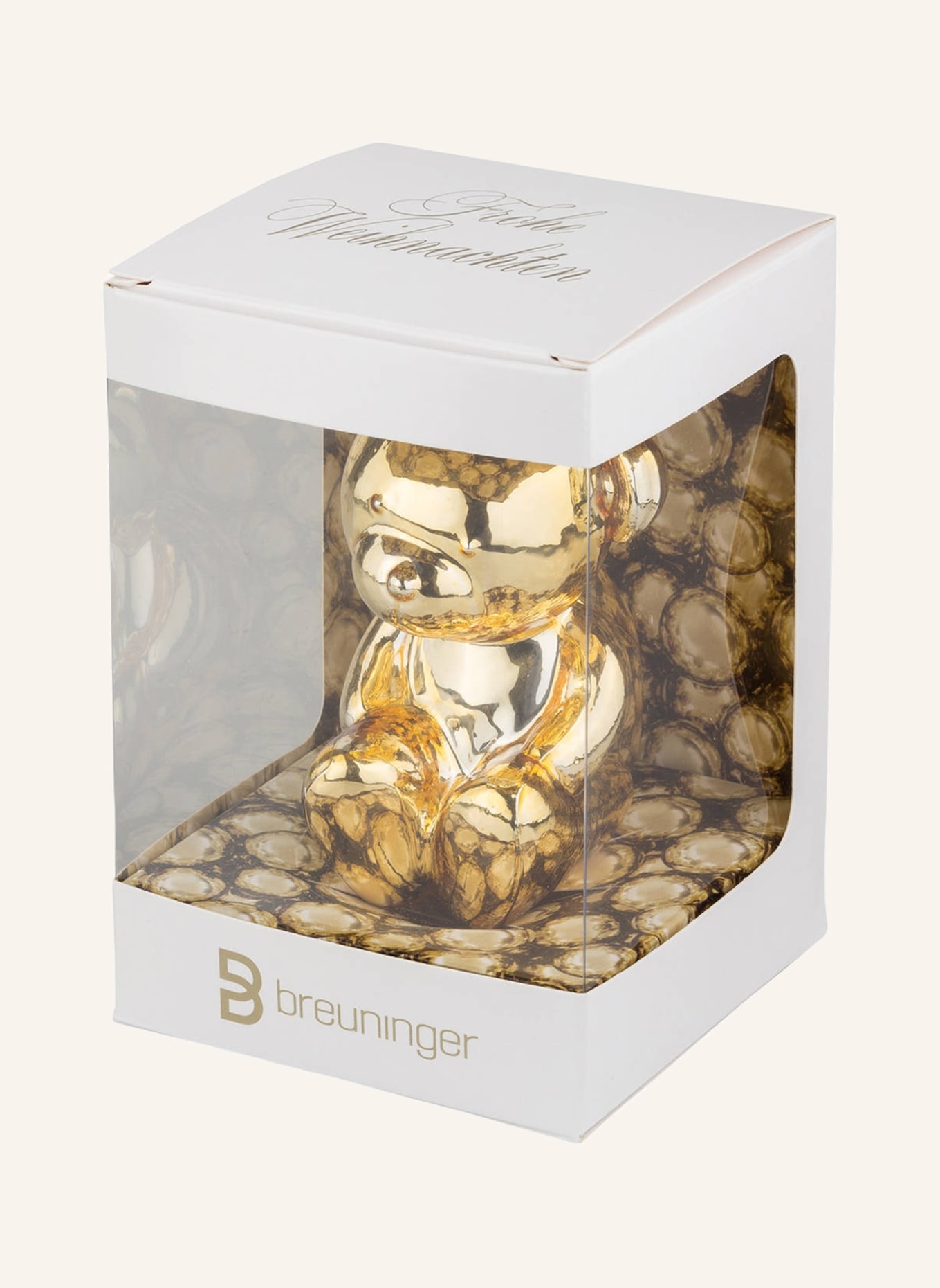 EB HOME Dekoanhänger BREUNI BÄR: GOLD