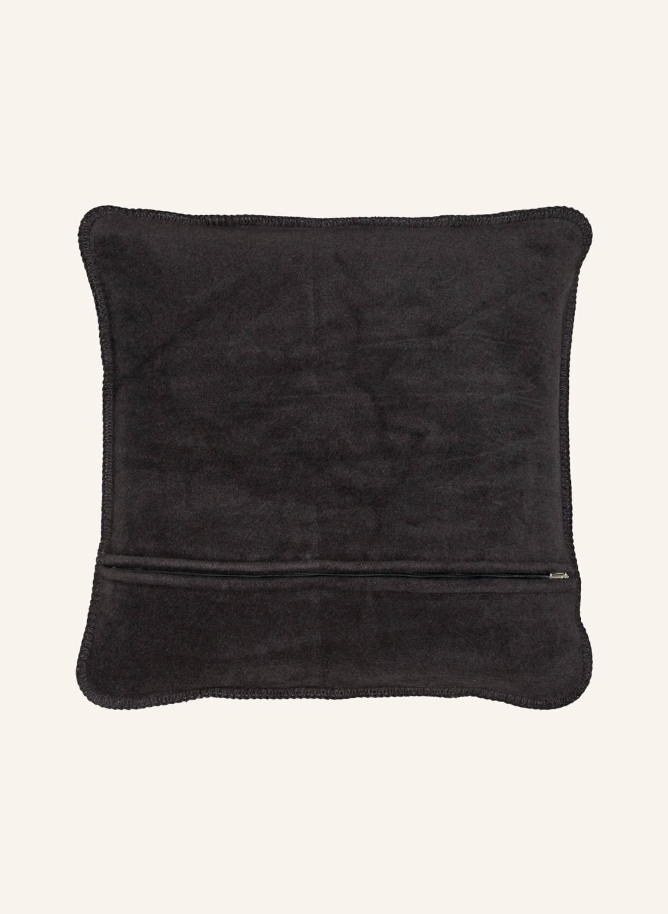 JOOP! Decorative cushion cover UNI DOUBLEFACE, Color: LIGHT GRAY/ DARK GRAY (Image 2)