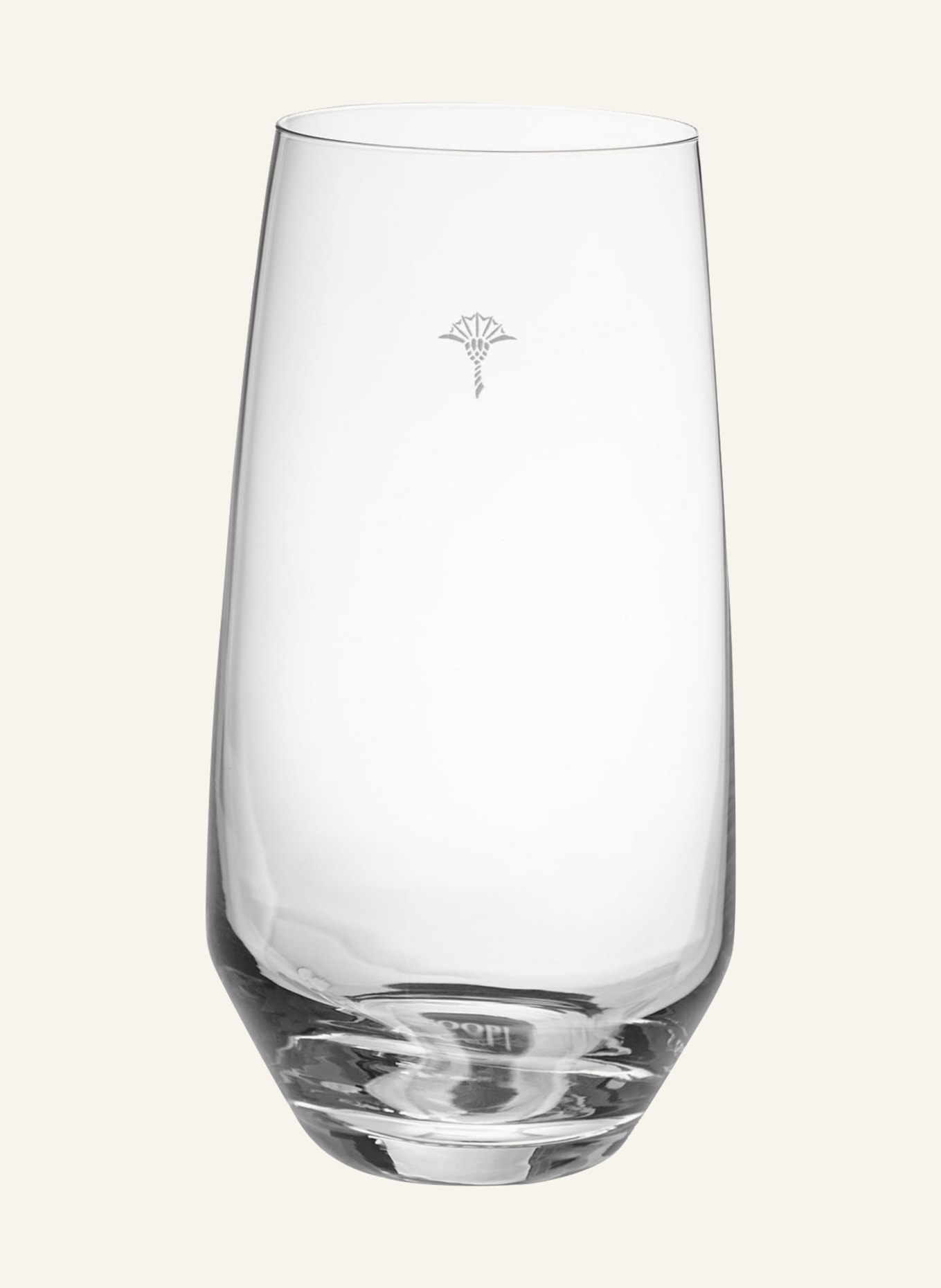 JOOP! Set of 2 tall drinking glasses SINGLE CORNFLOWER, Color: WHITE (Image 2)