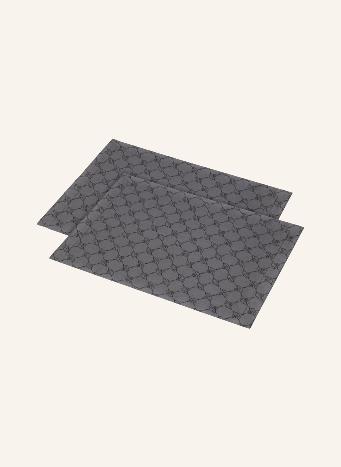 JOOP! Set of 2 place mats CORNFLOWER ALLOVER, Color: DARK GRAY (Image 1)