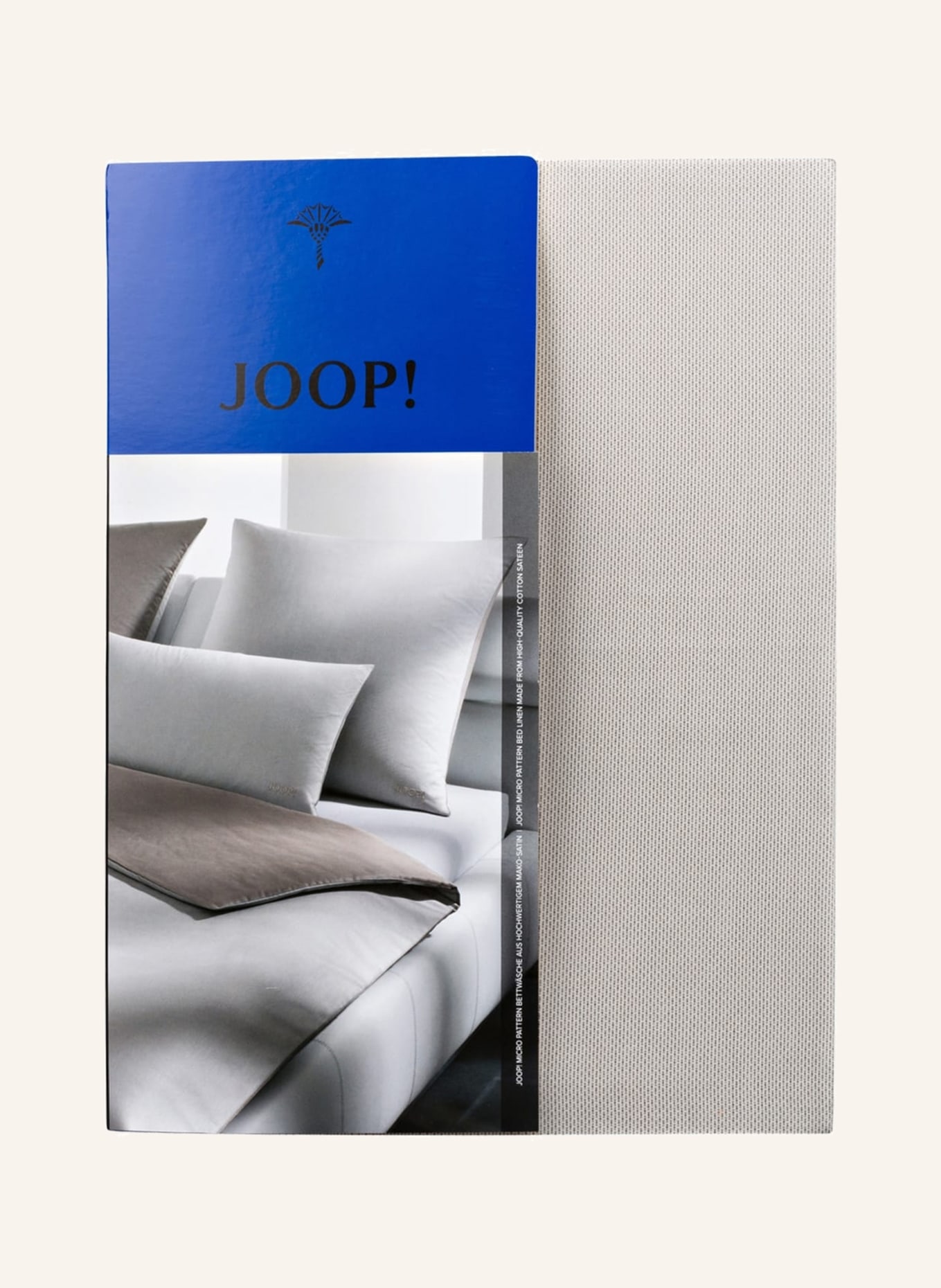 JOOP! Bettwäsche PATTERN zum Wenden , Farbe: GRAU/ DUNKELBRAUN (Bild 4)