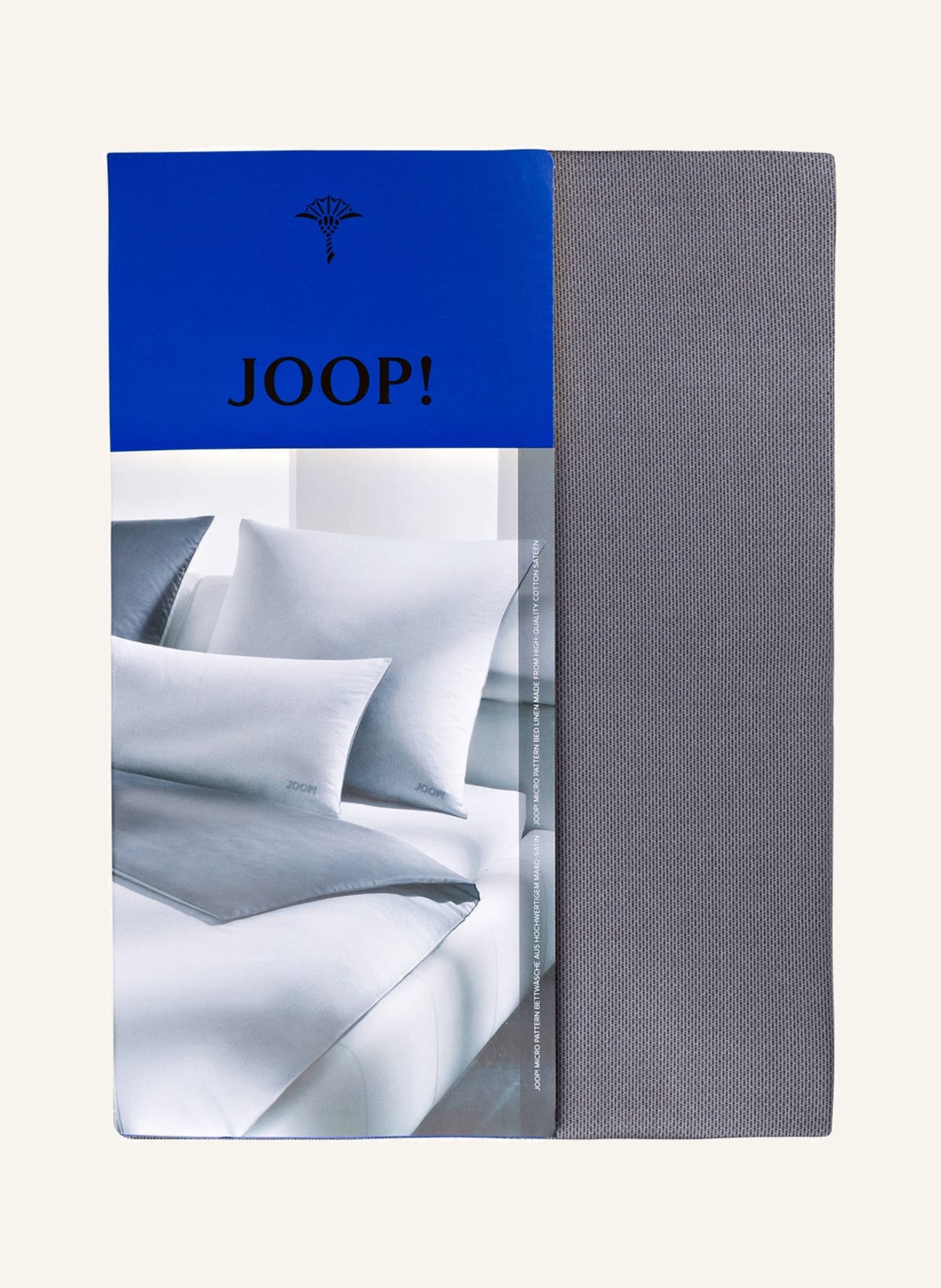 JOOP! Bettwäsche PATTERN zum Wenden , Farbe: HELLGRAU/ GRAU (Bild 4)