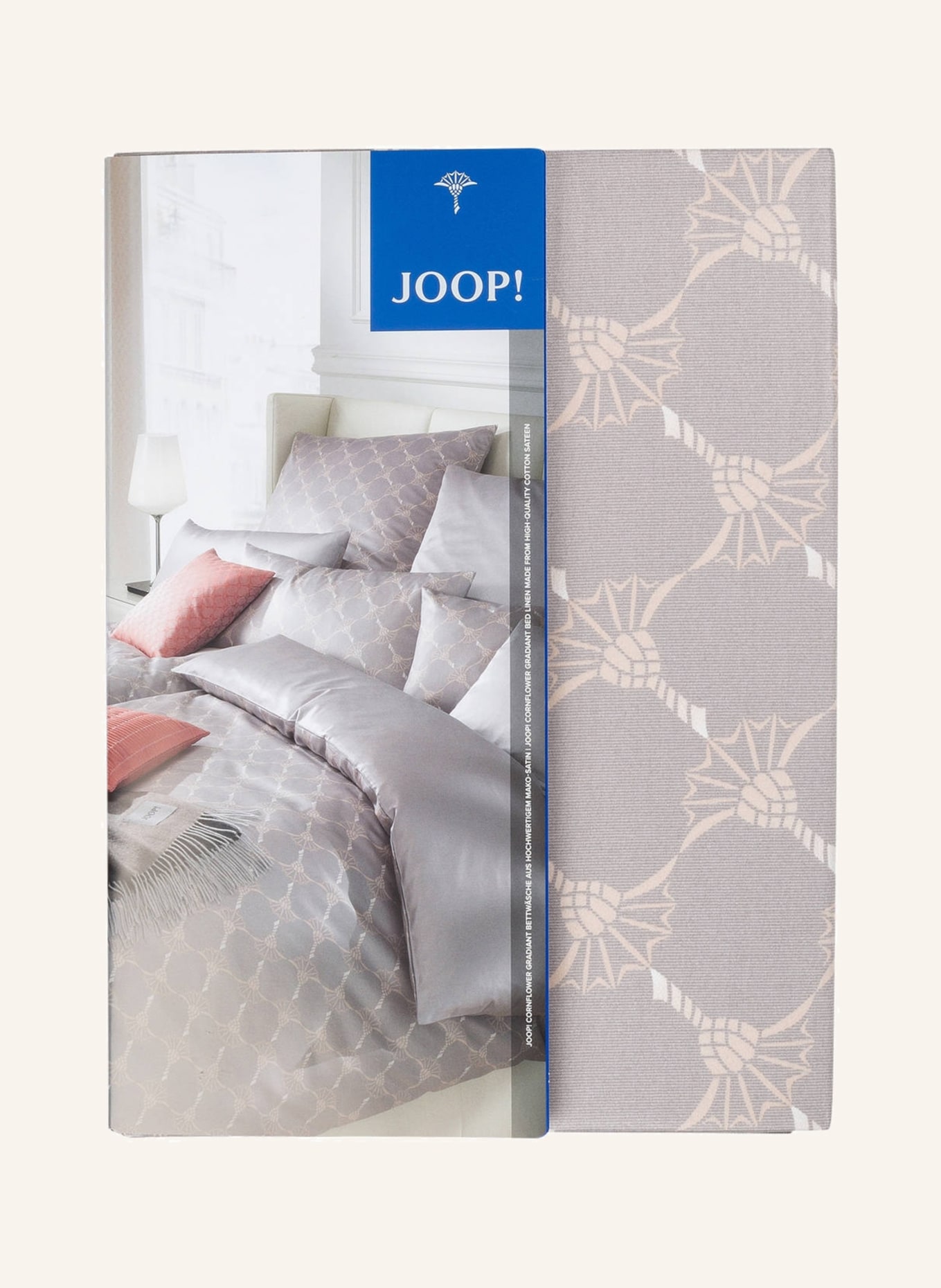 JOOP! Bettwäsche CORNFLOWER GRADIANT, Farbe: HELLGRAU/ ROSÉ (Bild 4)