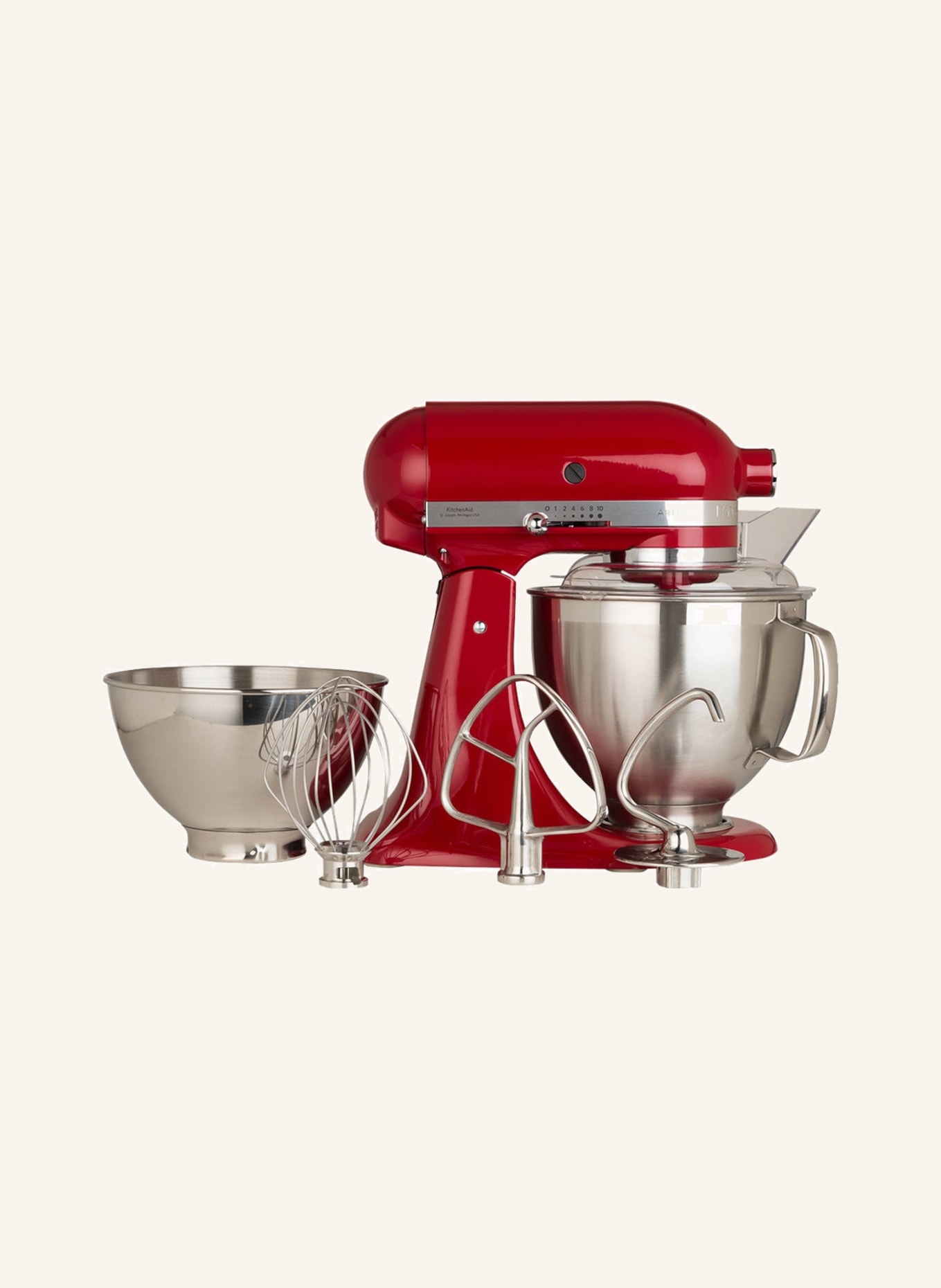 KitchenAid Küchenmaschine ARTISAN 4,8 l: EMPIRE ROT