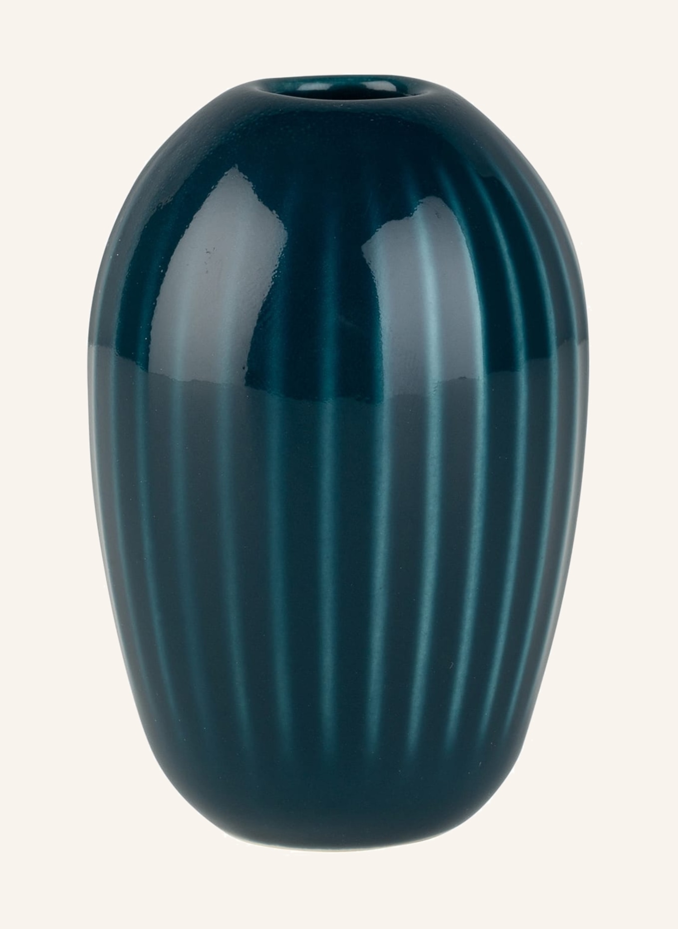 KÄHLER 3er-Set Vasen HAMMERSHØI, Farbe: PETROL/ BLAUGRAU/ MINT (Bild 3)