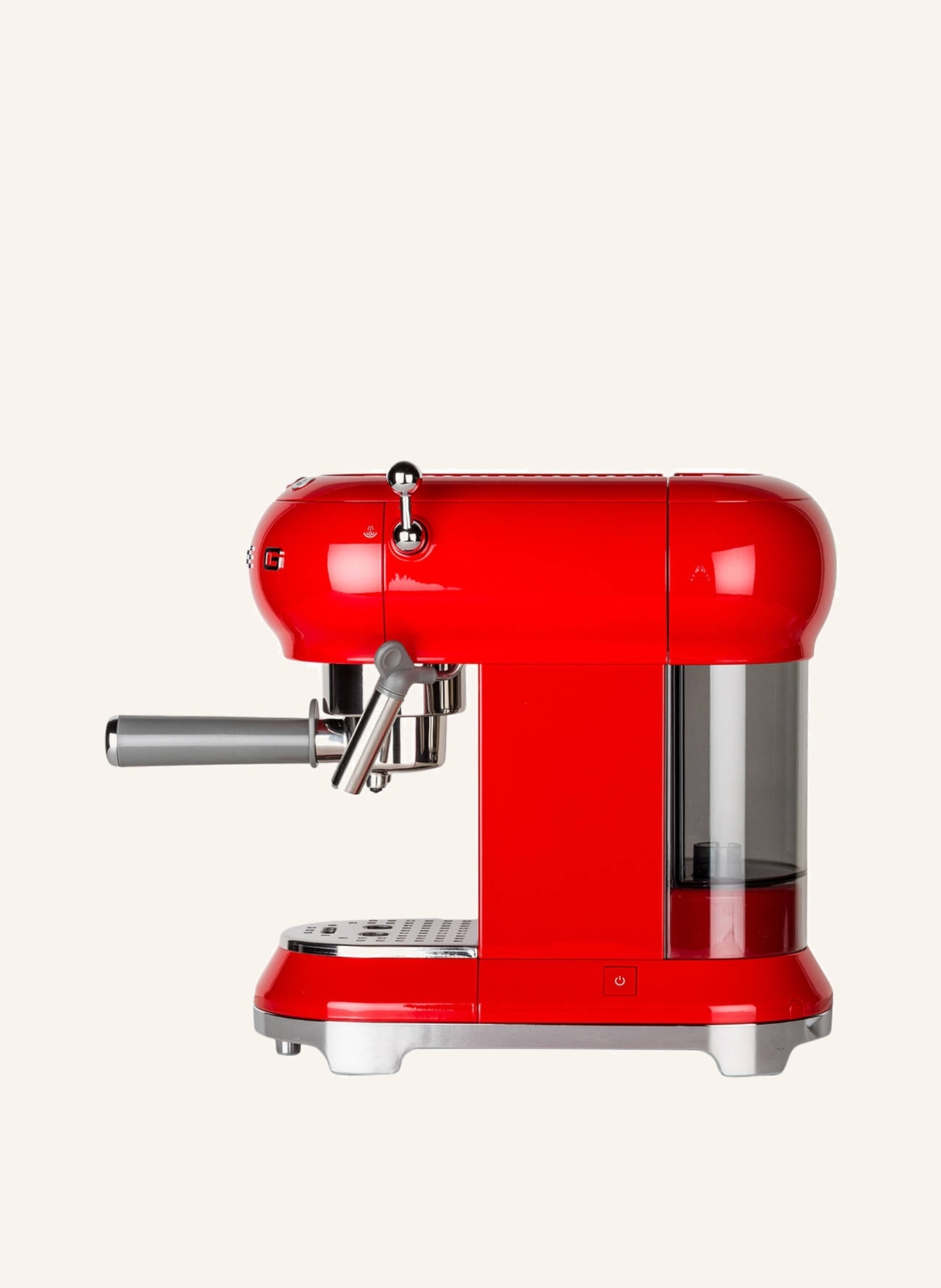 SMEG Espressomaschine ECF01, Farbe: ROT (Bild 3)