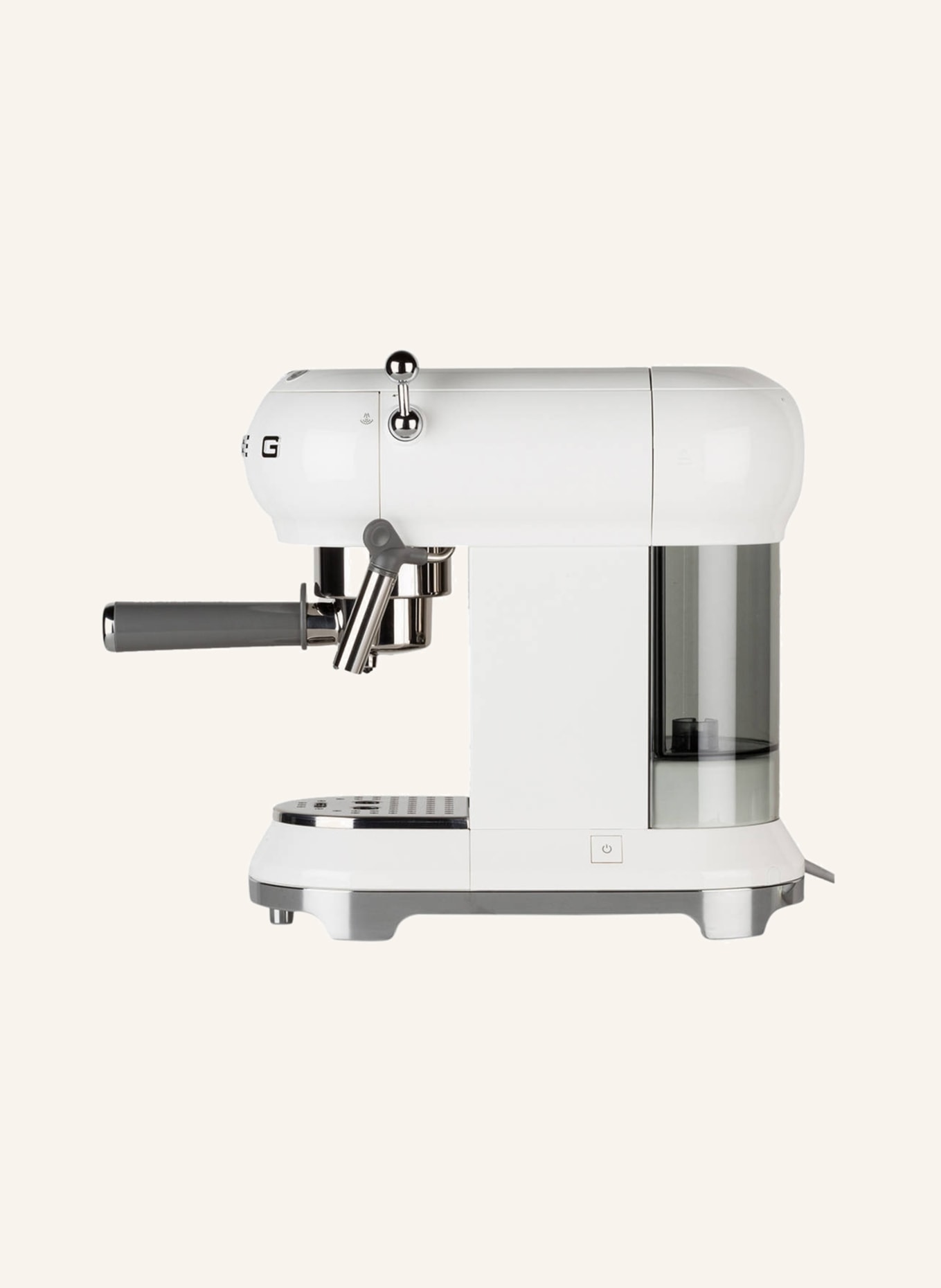 SMEG Espressomaschine ECF01, Farbe: WEISS (Bild 3)