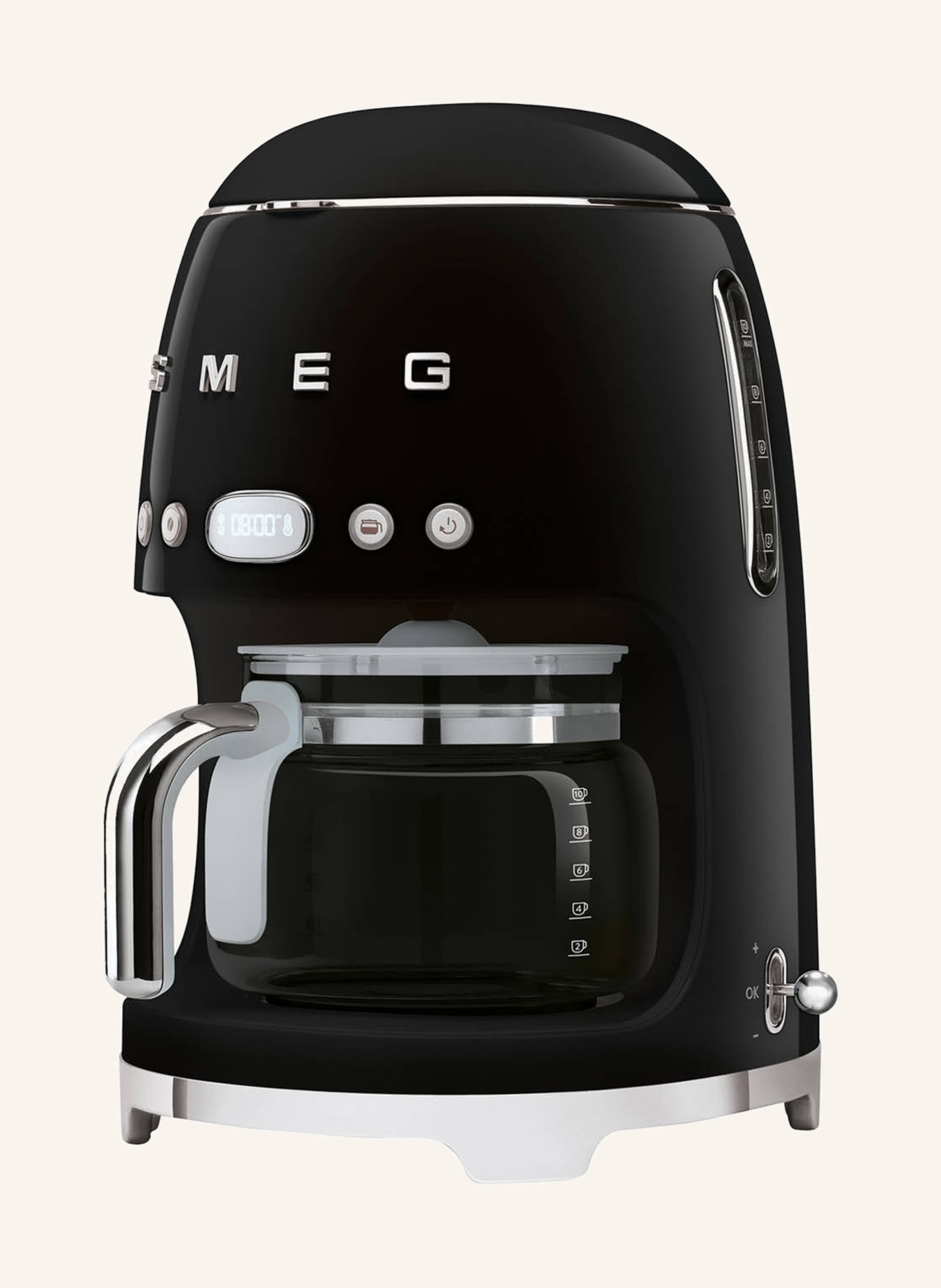 SMEG Filterkaffeemaschine, Farbe: SCHWARZ (Bild 2)