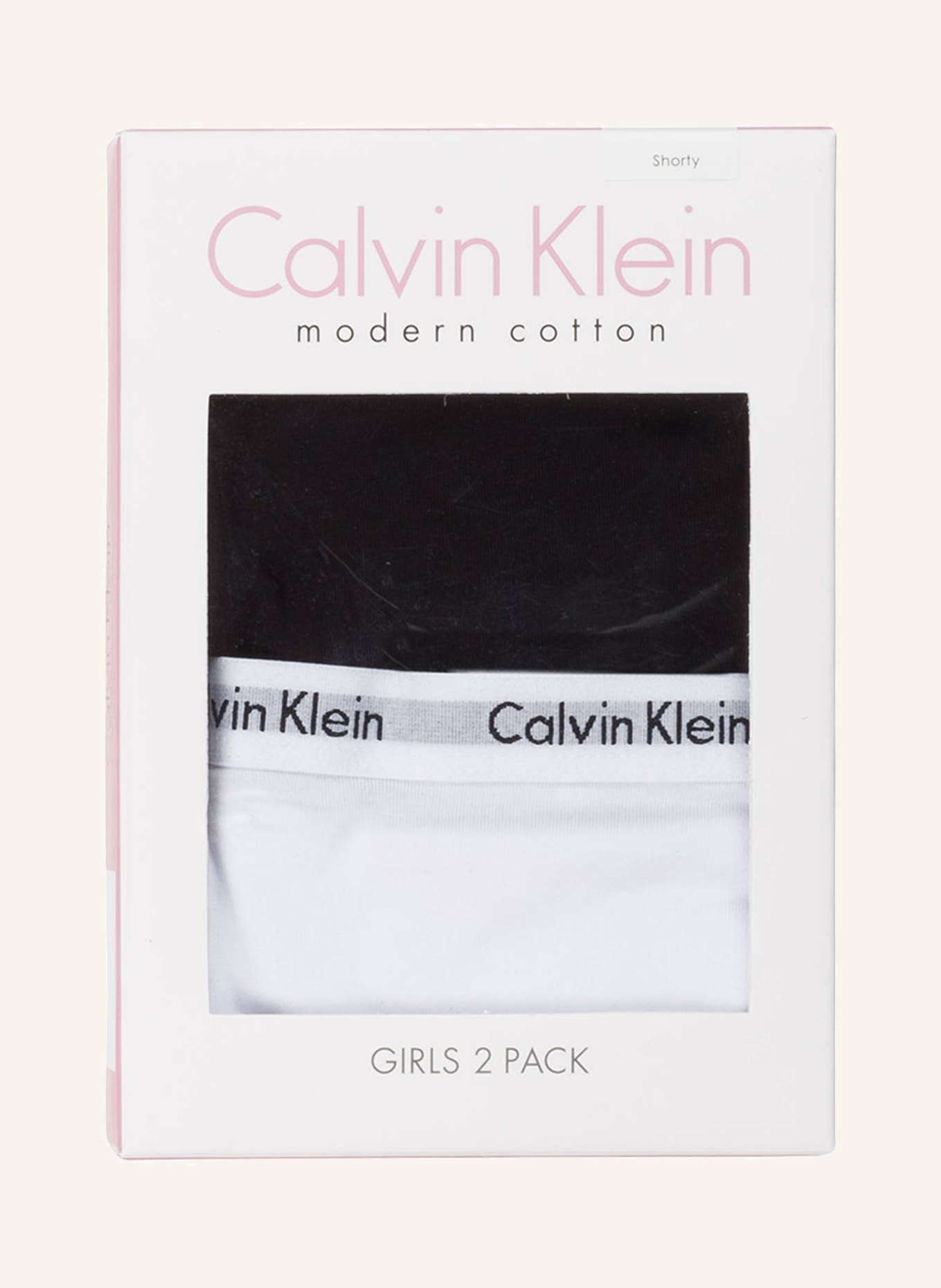 Calvin Klein 2er-Pack Panties MODERN COTTON, Farbe: SCHWARZ/ WEISS (Bild 3)