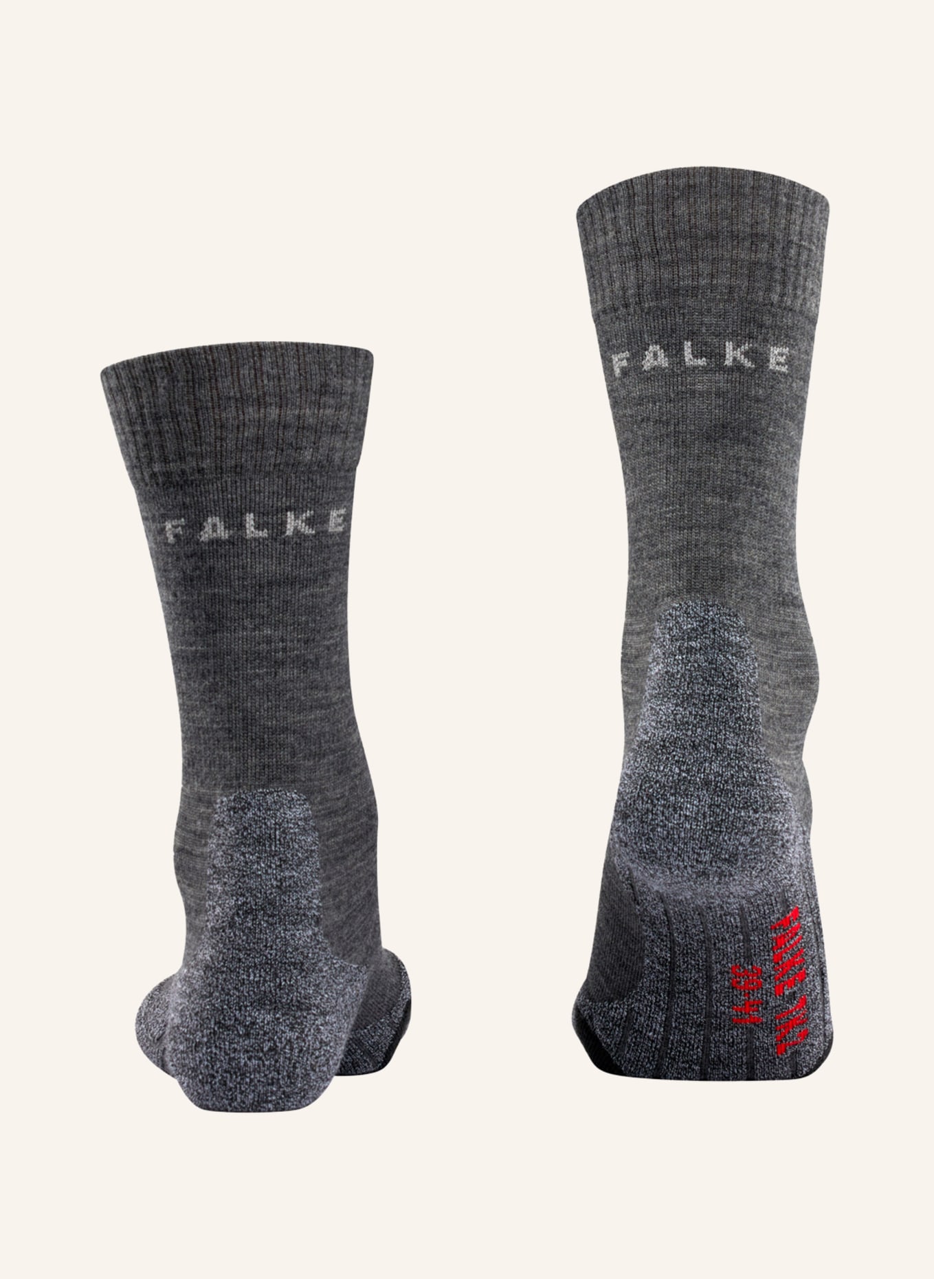 FALKE Trekking-Socken TK2, Farbe: 3180 ASPHALT MEL.	 (Bild 2)