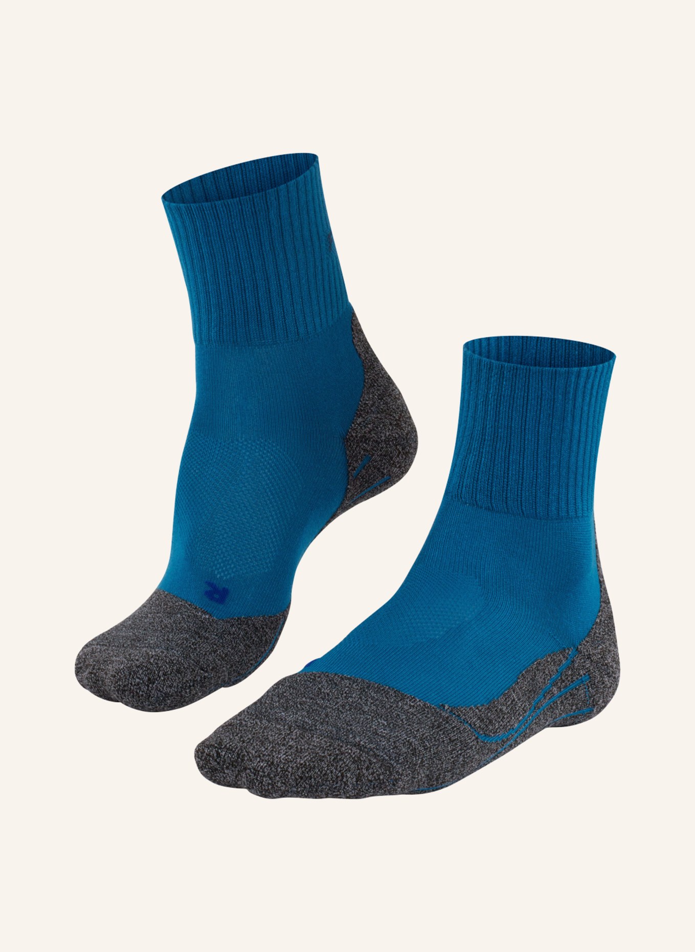 FALKE Trekking-Socken TK2 SHORT COOL, Farbe: 6416 galaxy blue (Bild 1)
