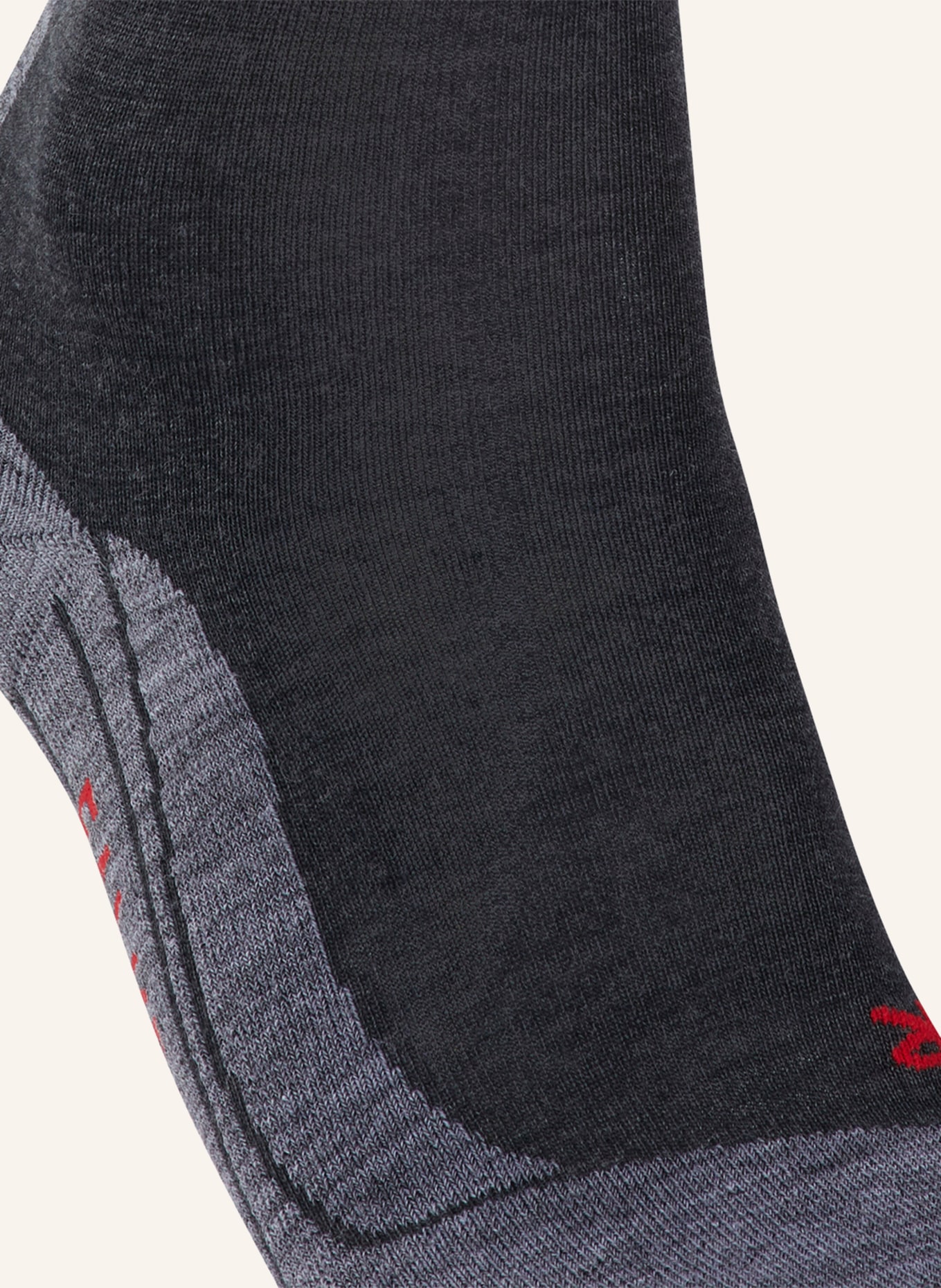 FALKE Trekking socks TK5 with merino wool, Color: 3180 ASPHALT MÉLANGE	 (Image 3)