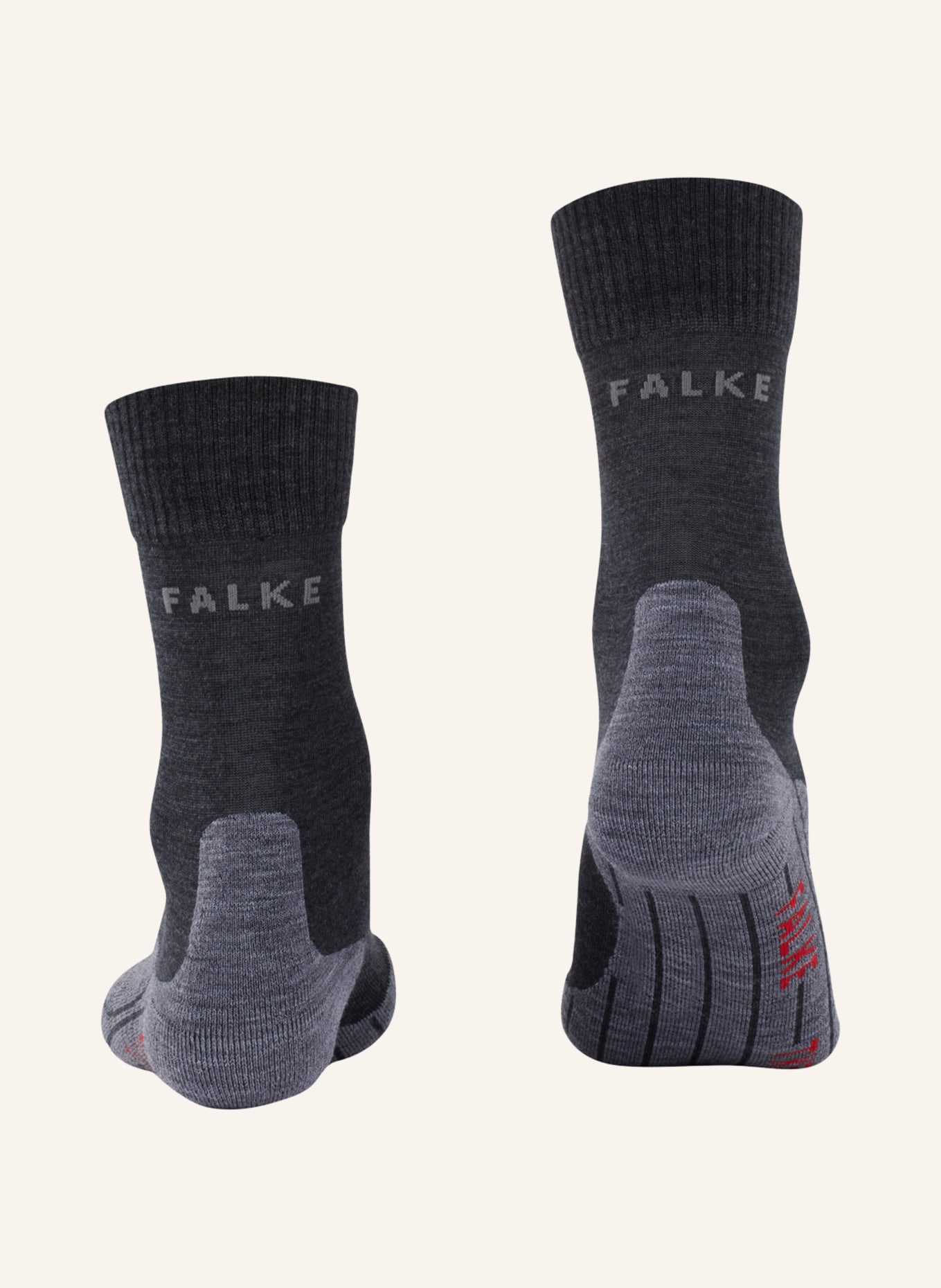 FALKE Trekking socks TK5, Color: 3180 ASPHALT MÉLANGE	 (Image 2)