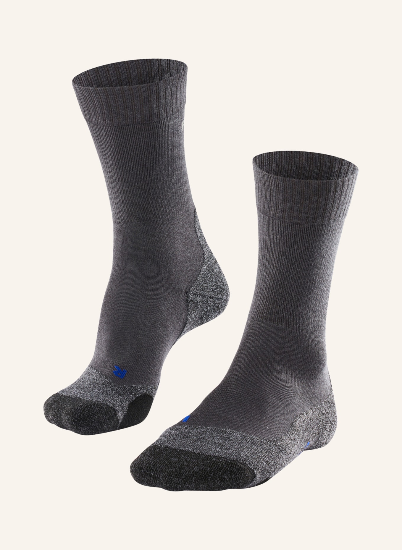 FALKE Trekking-Socken TK2 COOL, Farbe: 3180 ASPHALT MEL.	 (Bild 1)