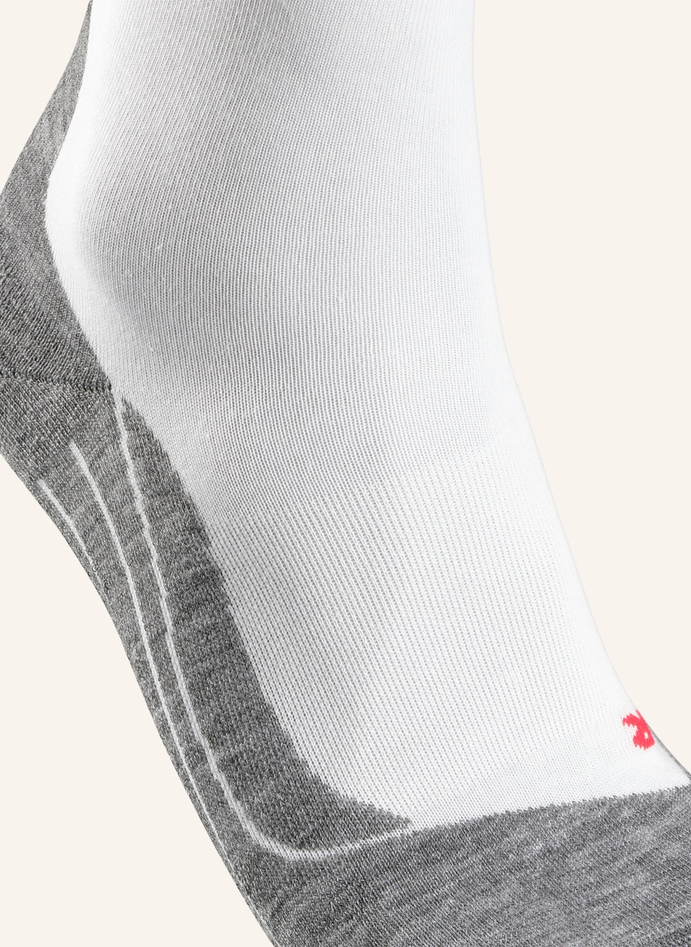 FALKE Running socks RU4, Color: WHITE/ GRAY (Image 3)
