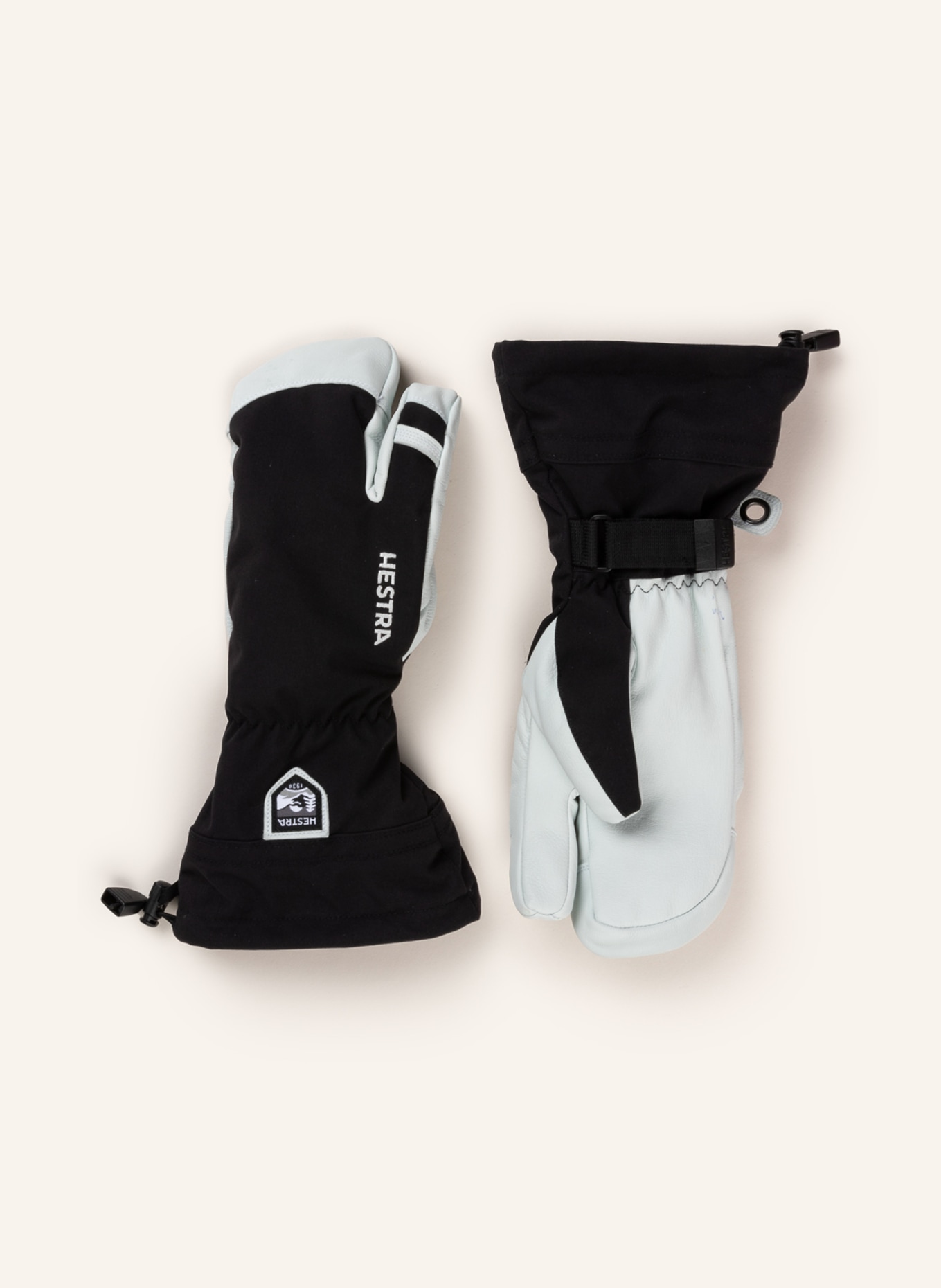 HESTRA Skiing gloves HELI SKI, Color: BLACK (Image 1)