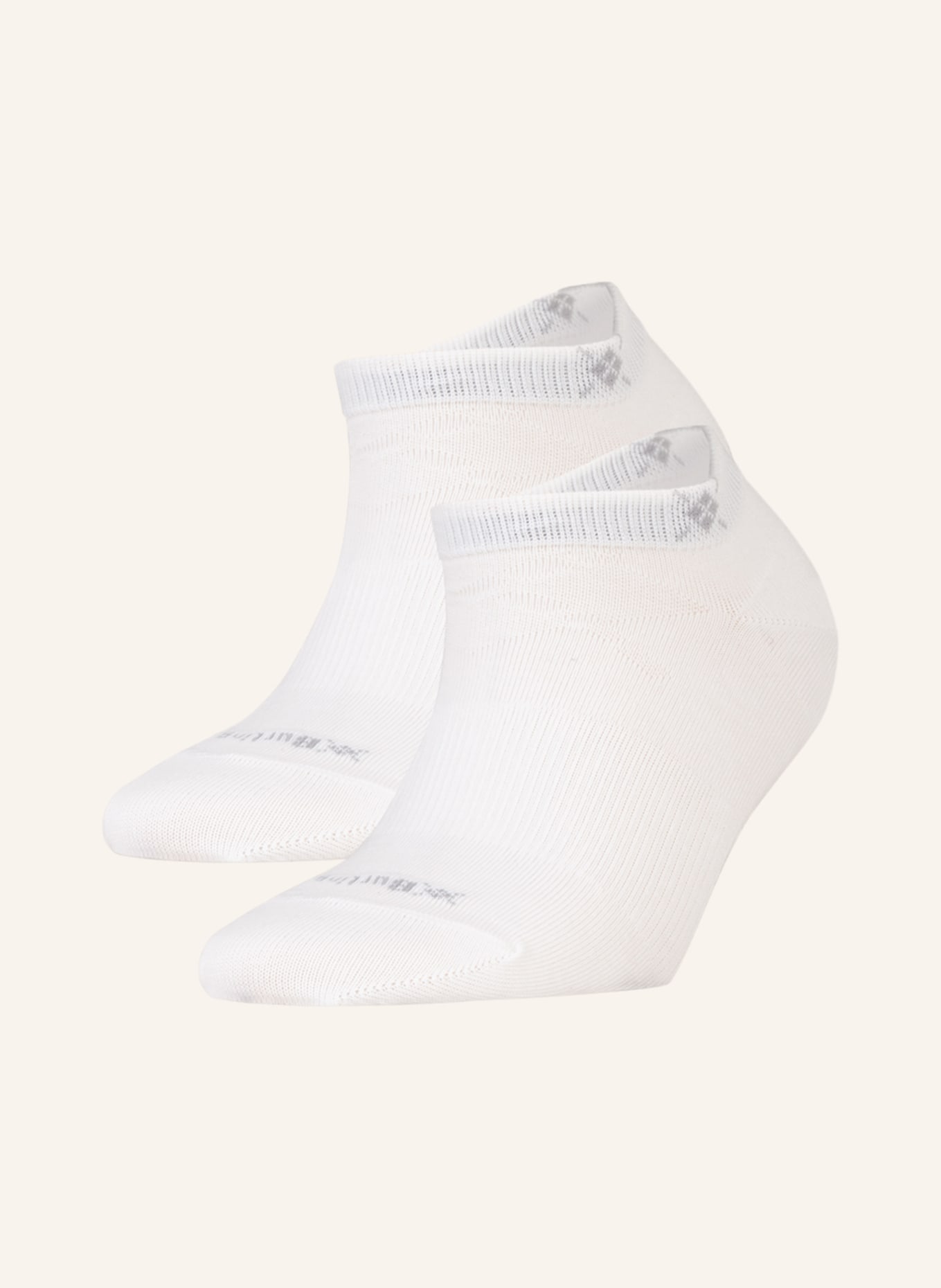 Burlington 2-pack sneaker socks EVERYDAY, Color: WHITE (Image 1)