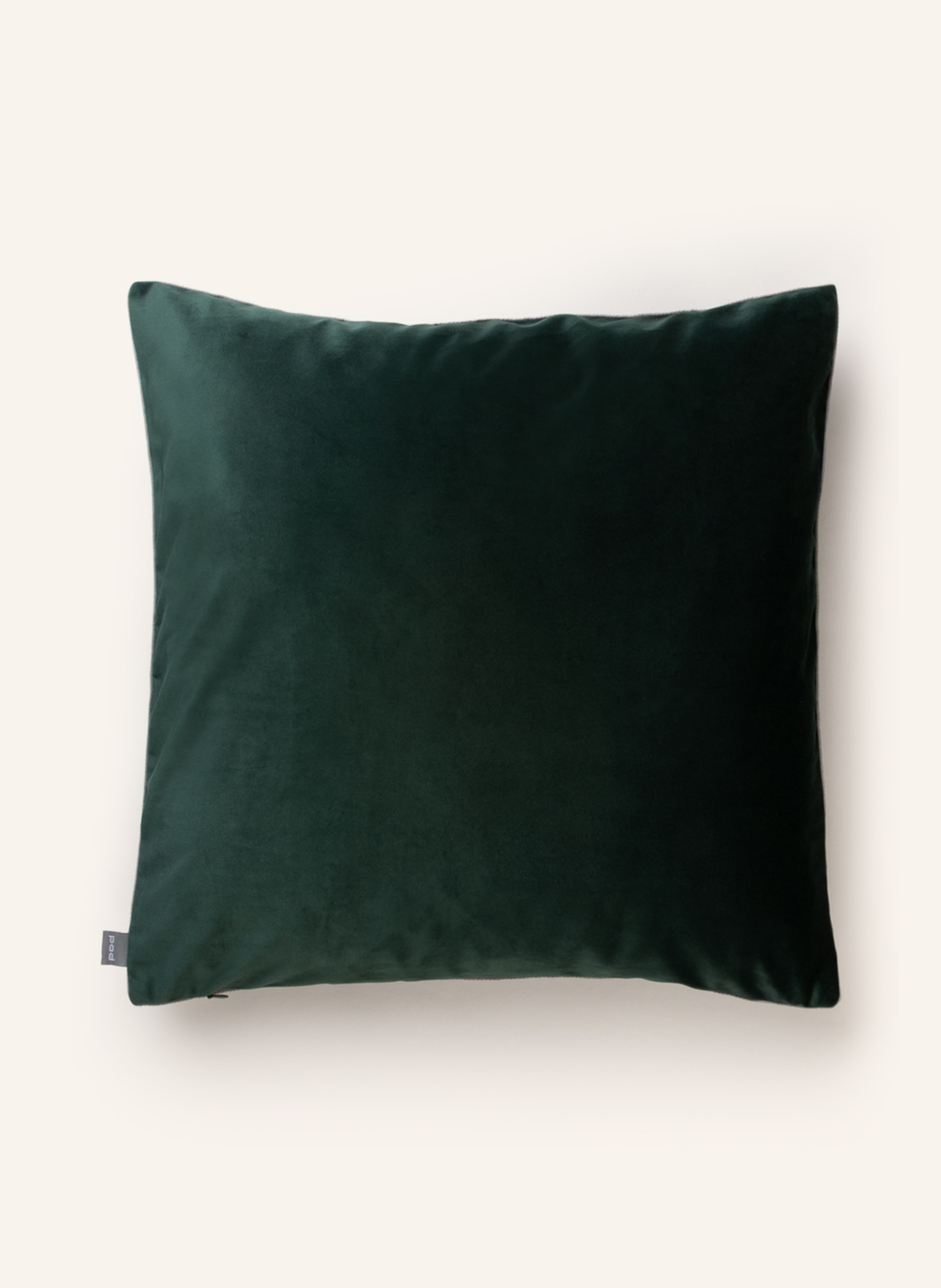 PAD Velvet decorative cushion cover ELEGANCE: GREEN