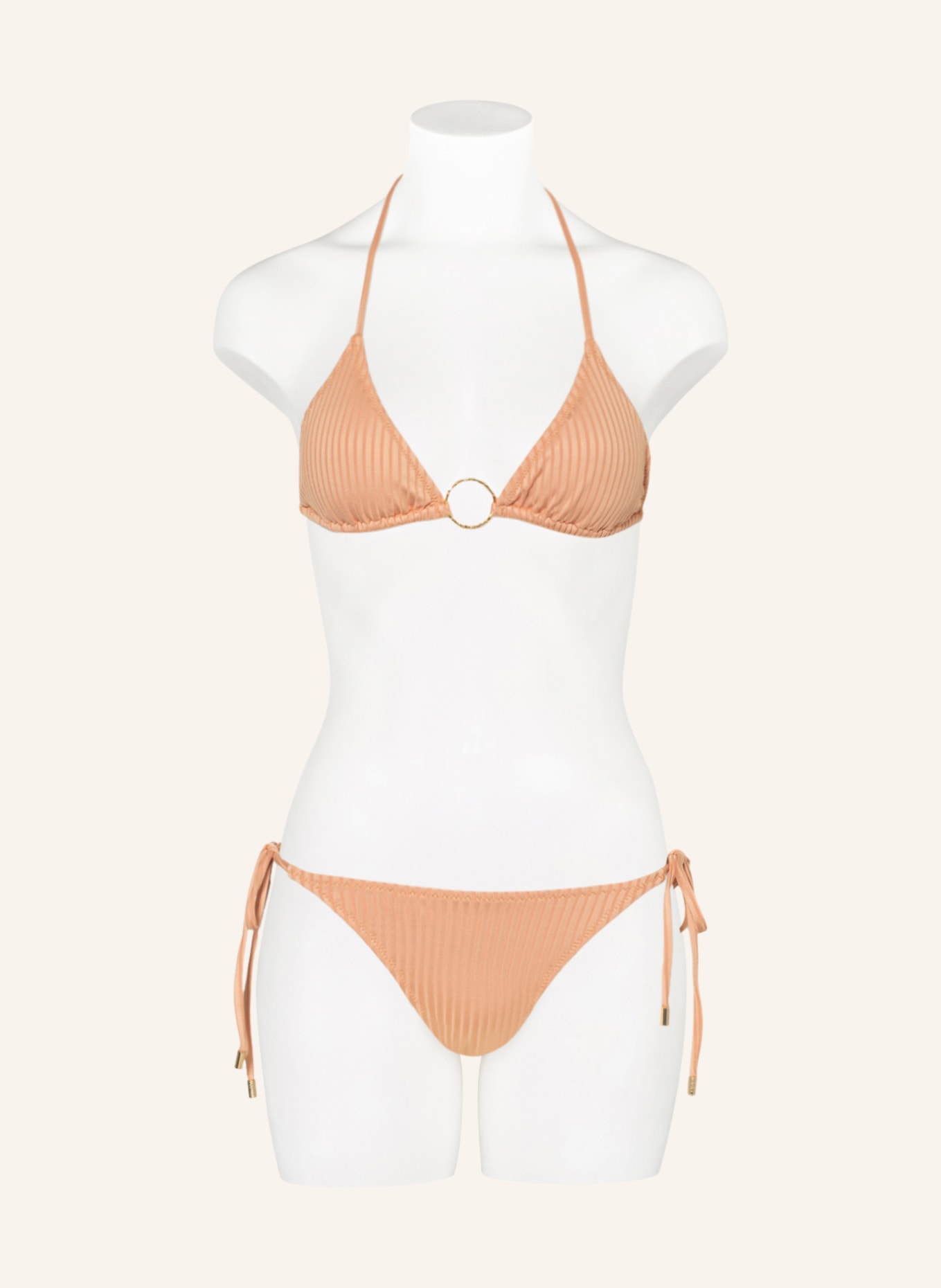 MELISSA ODABASH Triangle bikini MIAMI, Color: LIGHT BROWN (Image 2)