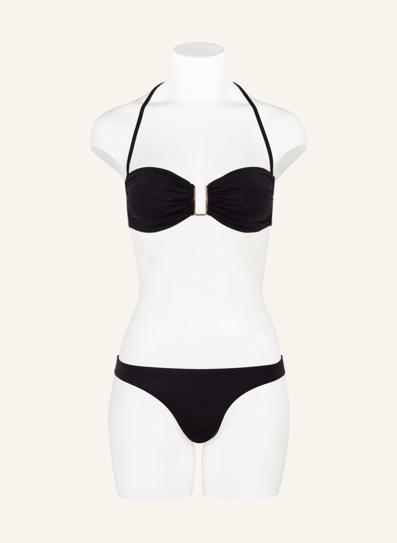 MELISSA ODABASH Bandeau-Bikini BARCELONA, Farbe: SCHWARZ (Bild 4)