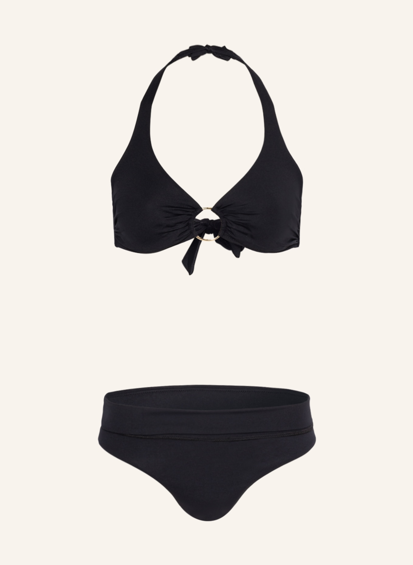 MELISSA ODABASH Underwired bikini BRUSSELS , Color: BLACK (Image 1)