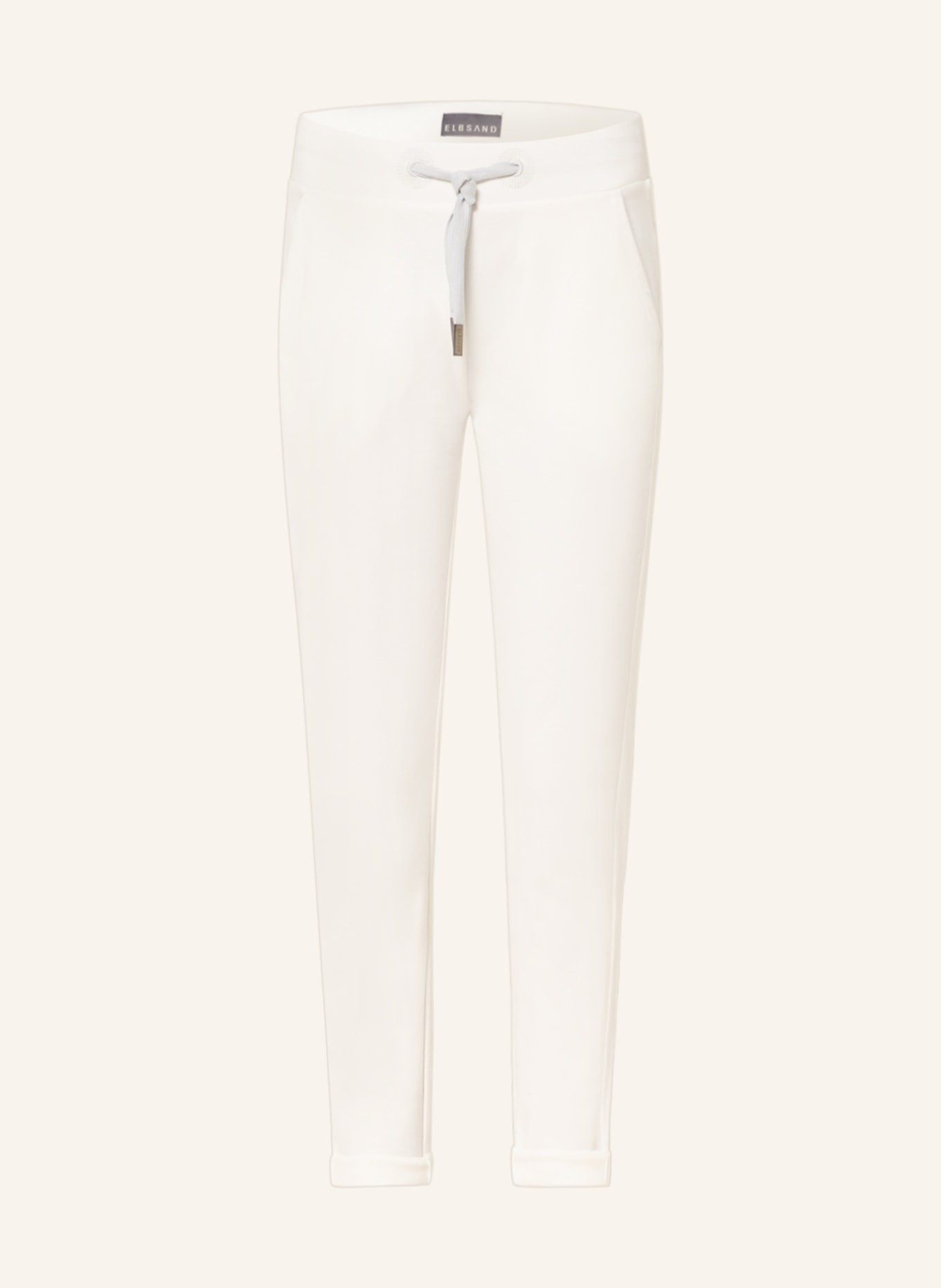 ELBSAND Sweatpants BRINJA, Color: WHITE (Image 1)