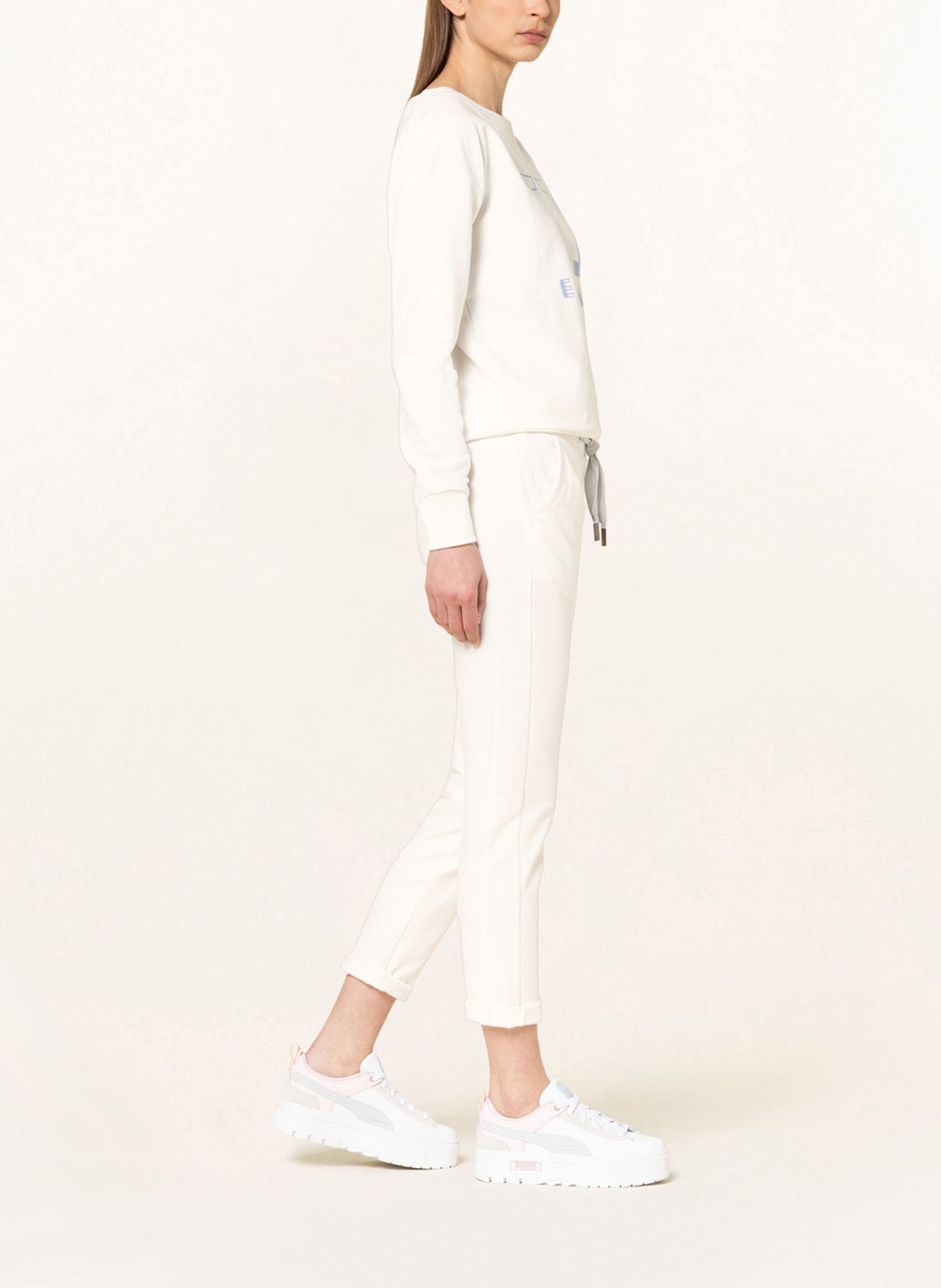 ELBSAND Sweatpants BRINJA, Color: WHITE (Image 4)