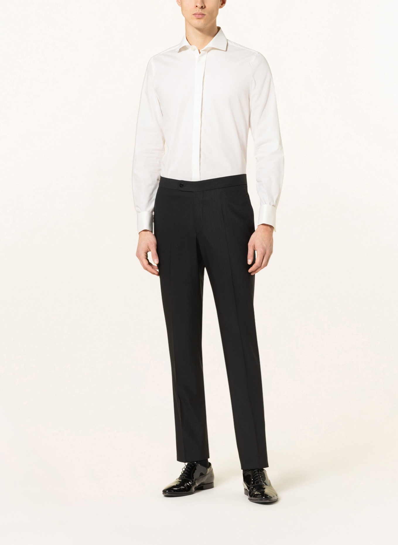 WILVORST Tuxedo pants AFTERSIX slim fit, Color: 001 SCHWARZ (Image 3)