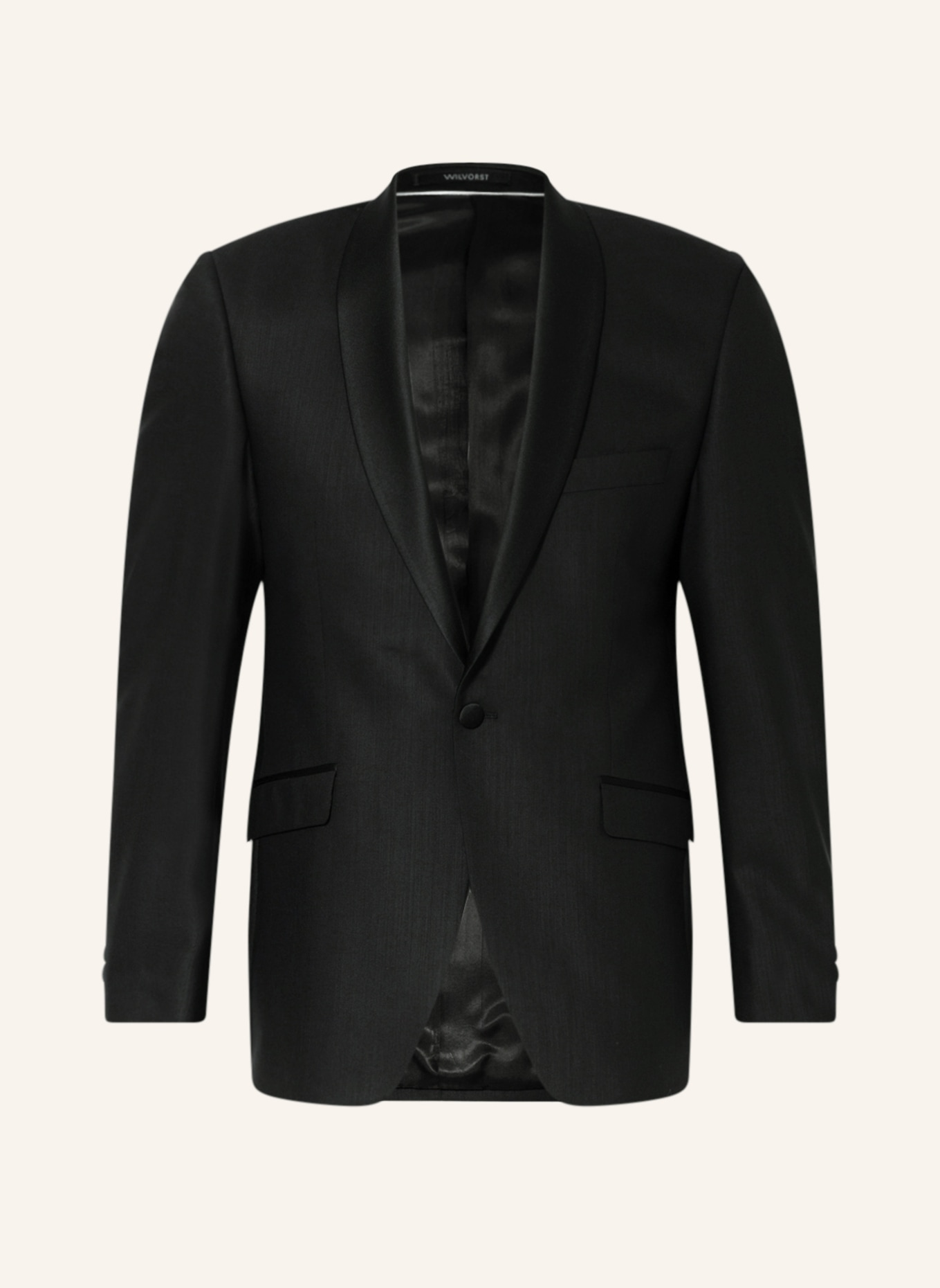 WILVORST Smoking jacket AFTERSIX slim fit, Color: 001 SCHWARZ (Image 1)