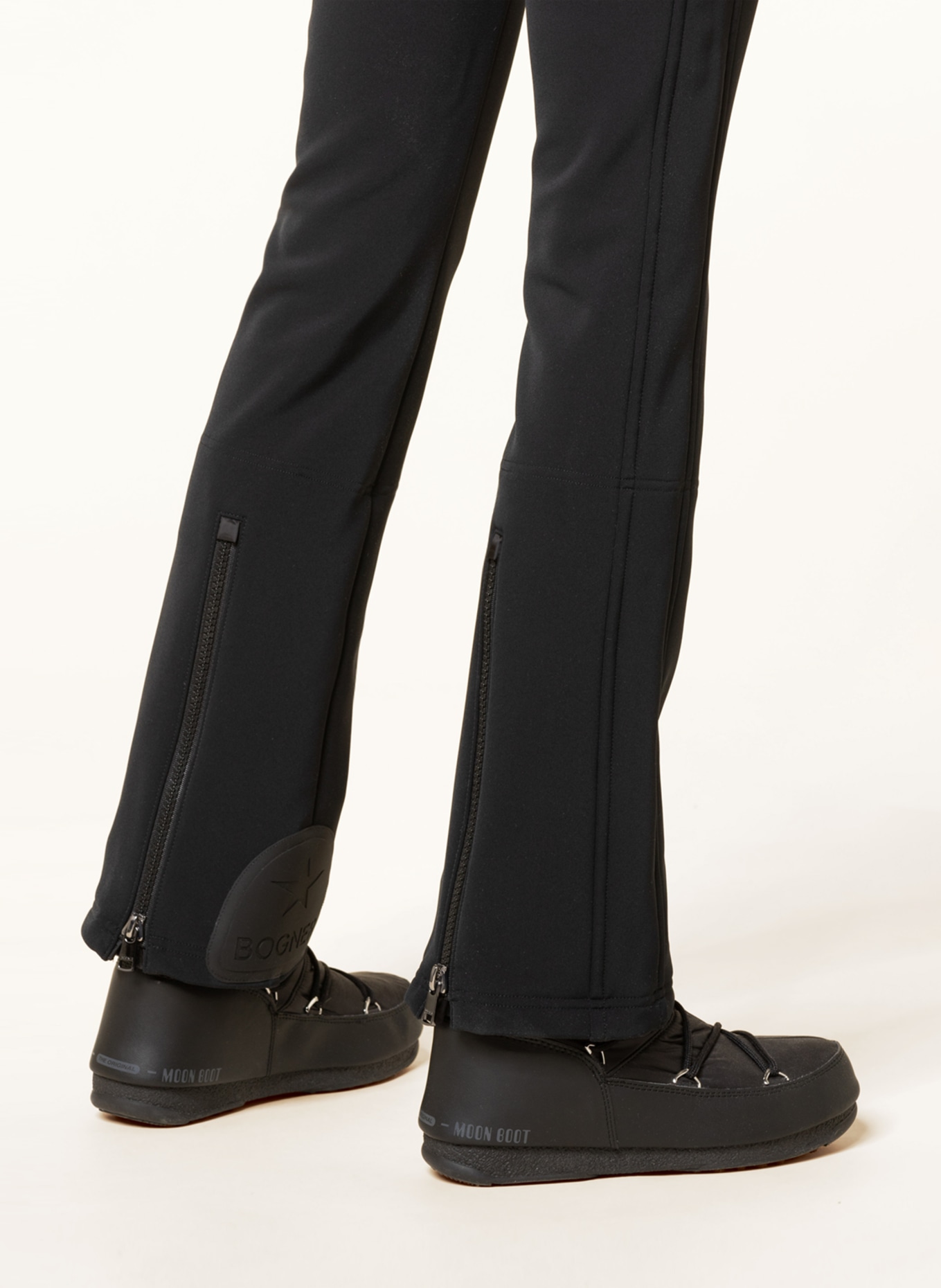 BOGNER Softshell ski pants HAZE, Color: BLACK/ WHITE (Image 5)