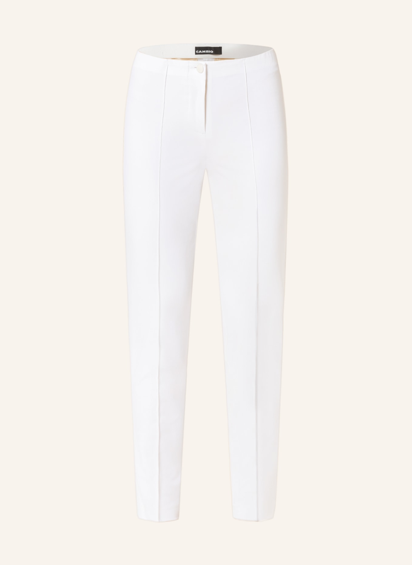 CAMBIO 7/8 trousers ROS, Color: WHITE (Image 1)