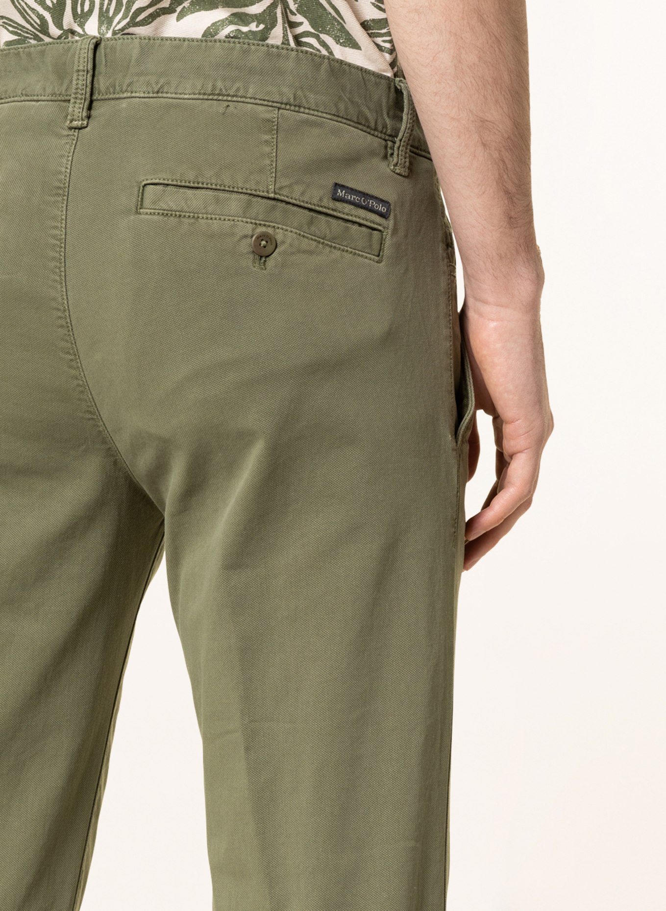 Marc O'Polo Chinos STIG shaped fit, Color: OLIVE (Image 6)