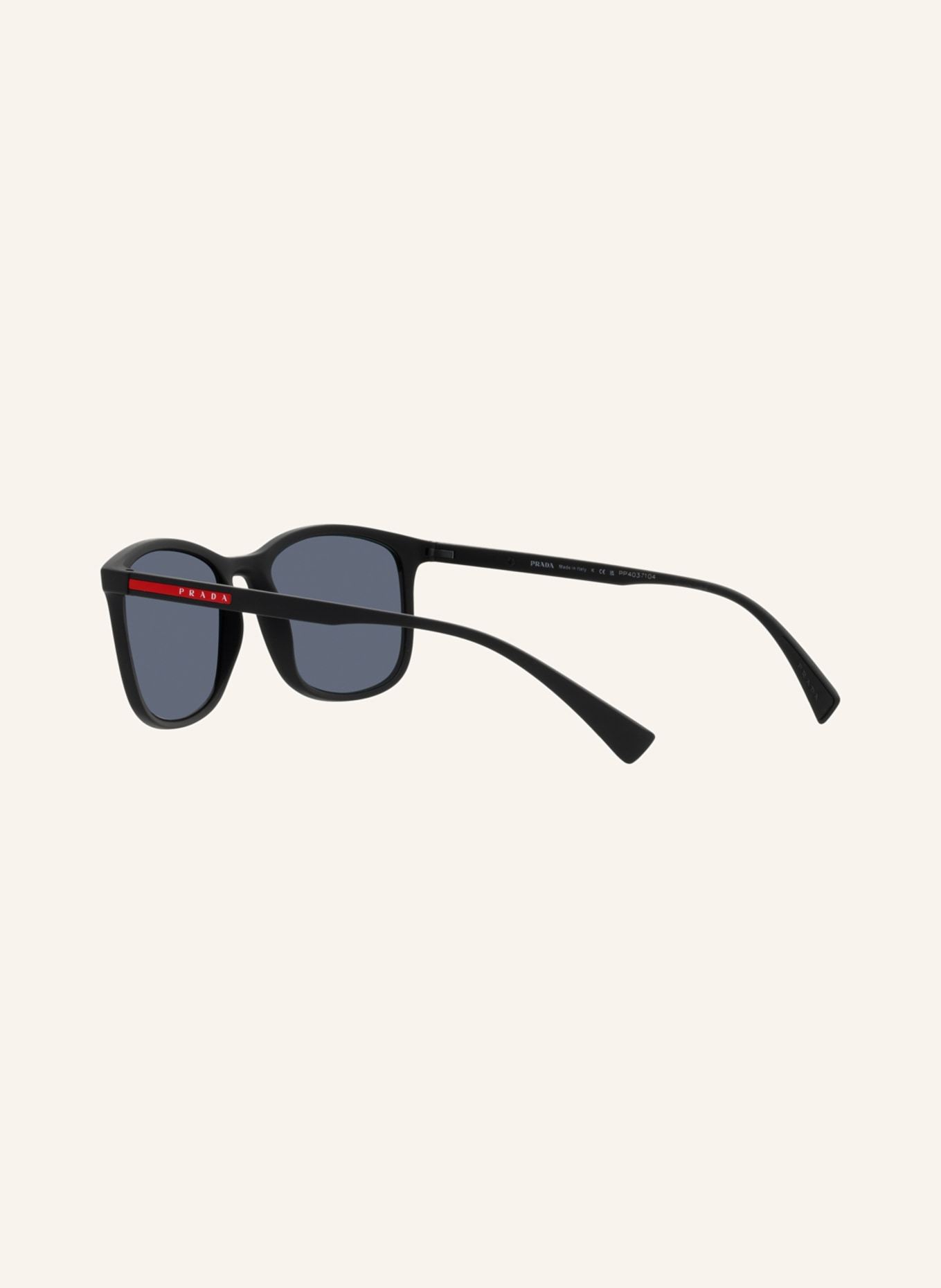 PRADA LINEA ROSSA Sunglasses PS 01TS, Color: DG009R - BLACK/ BLUE (Image 4)