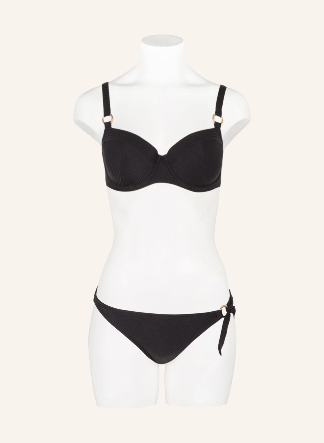 PrimaDonna Balconette bikini top SAHARA, Color: BLACK (Image 2)