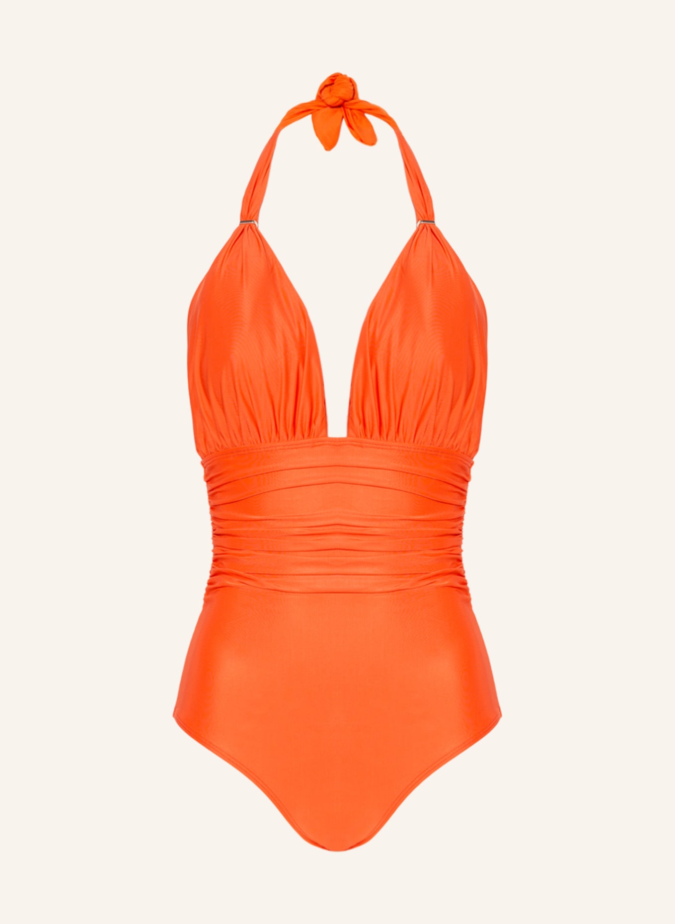 LENNY NIEMEYER Neckholder-Badeanzug, Farbe: ORANGE (Bild 1)