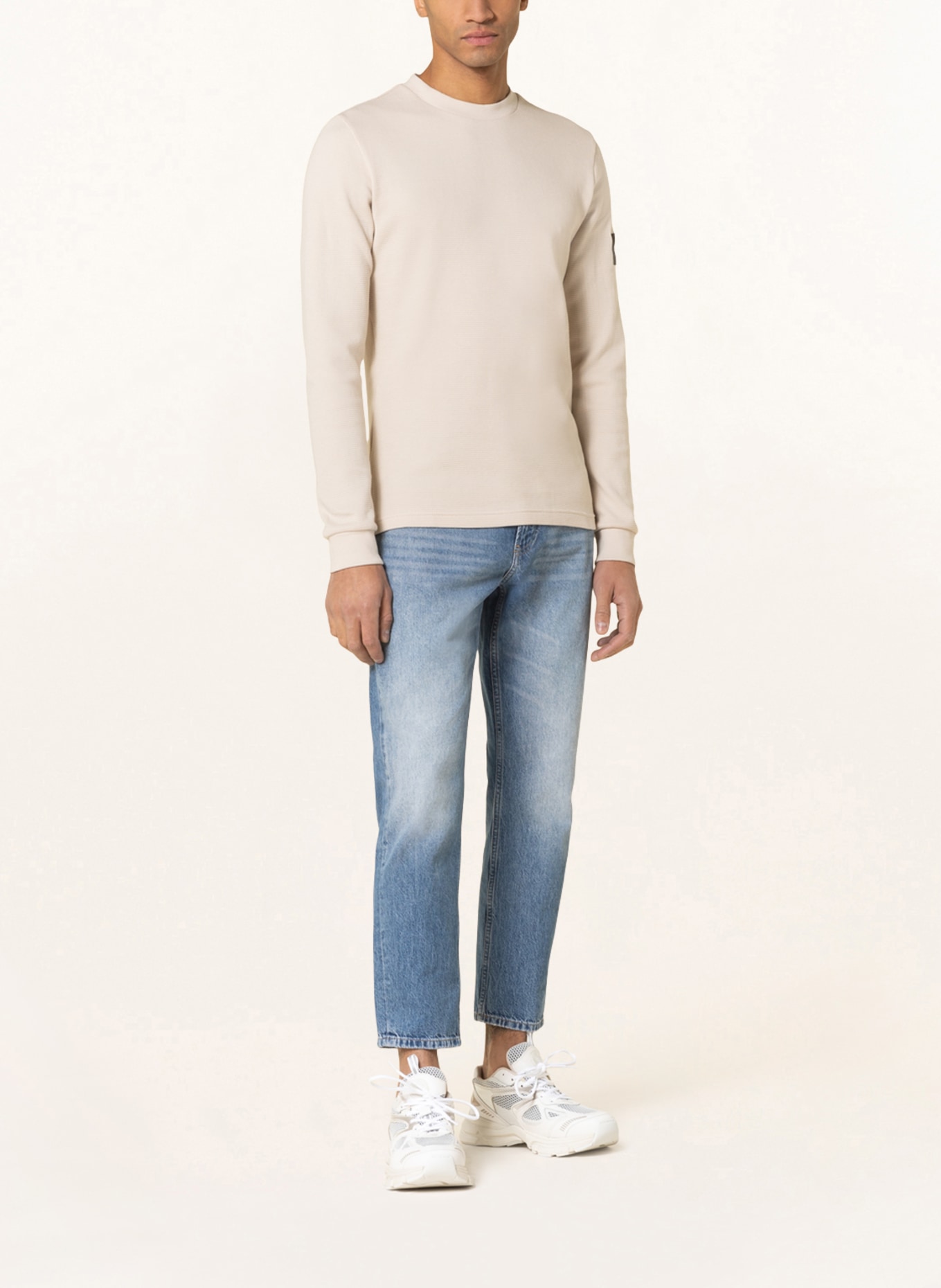 Calvin Klein Jeans Pullover, Farbe: BEIGE (Bild 2)