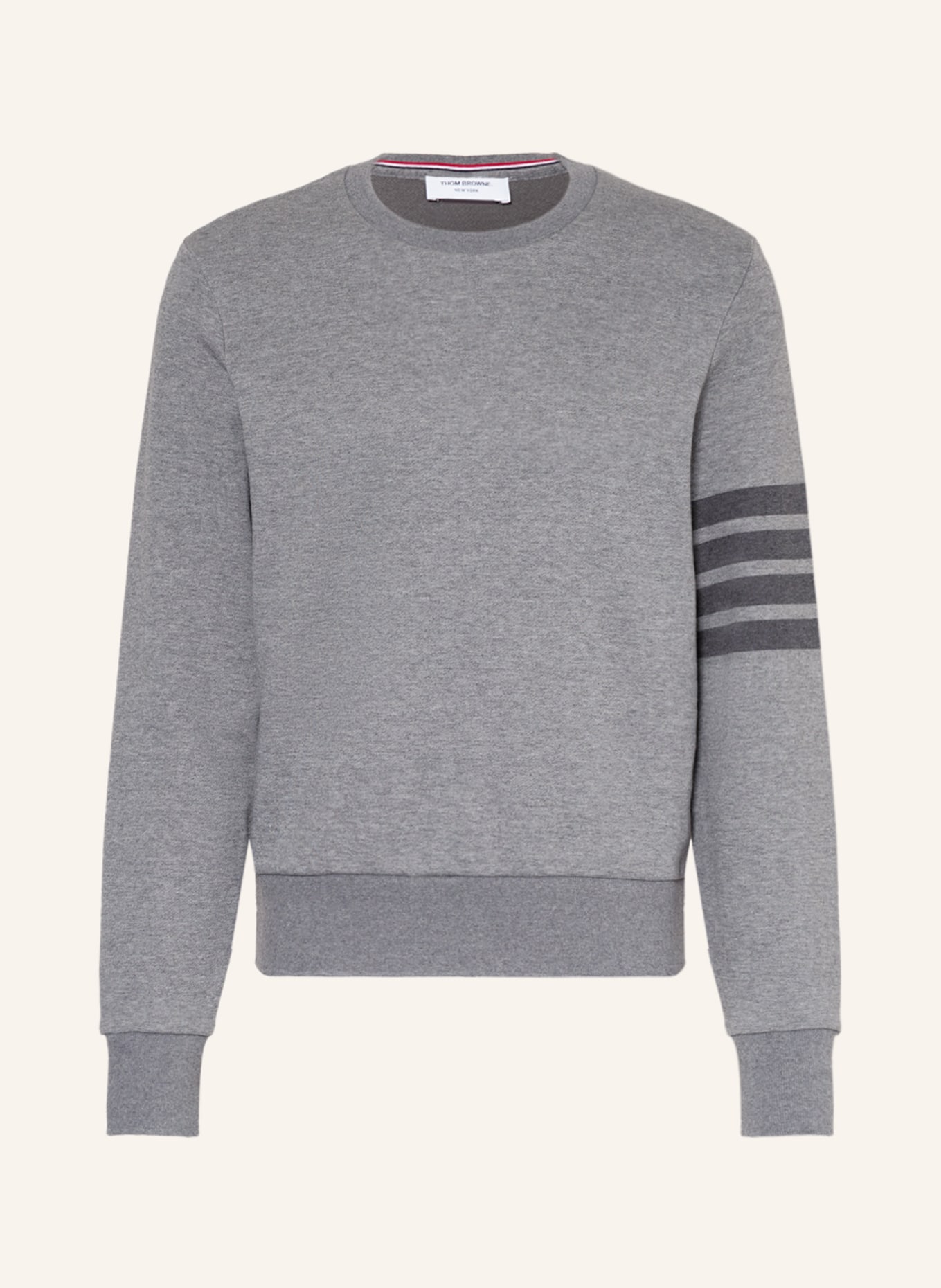 THOM BROWNE. Sweatshirt, Color: GRAY MÉLANGE (Image 1)