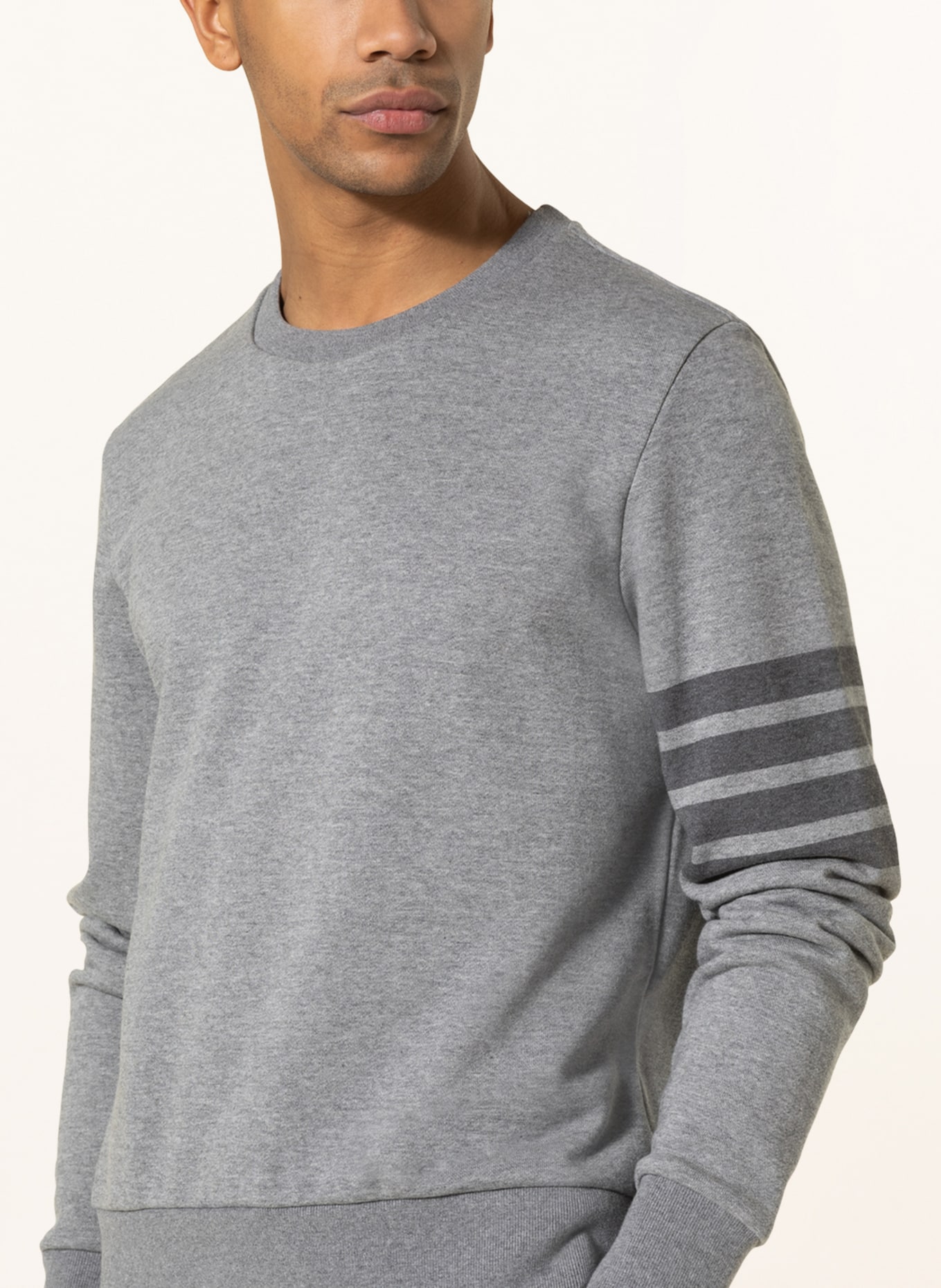 THOM BROWNE. Sweatshirt, Color: GRAY MÉLANGE (Image 5)