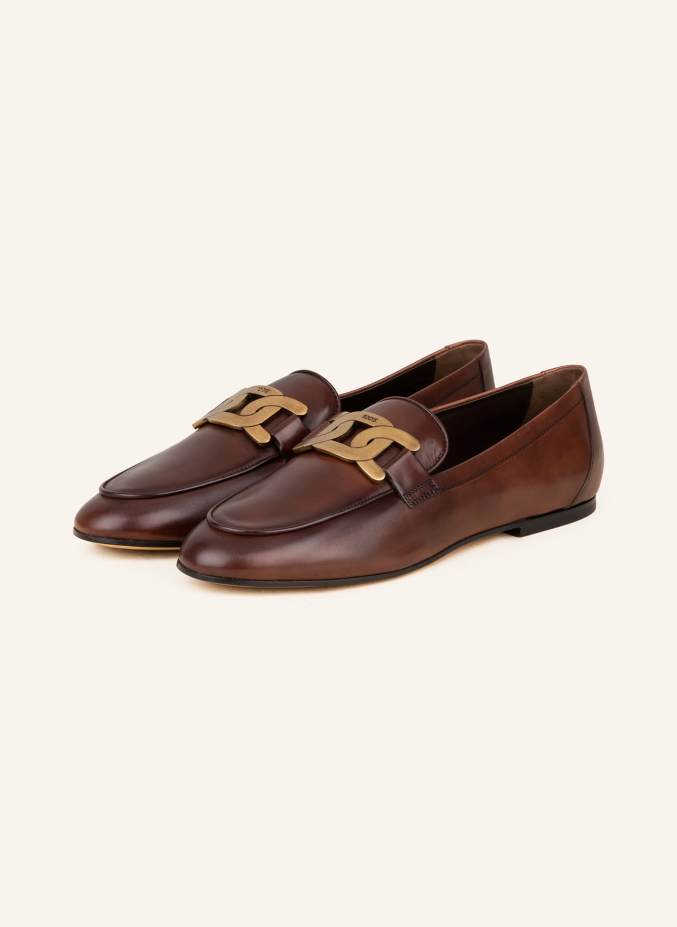TOD'S Loafers, Color: DARK BROWN (Image 1)
