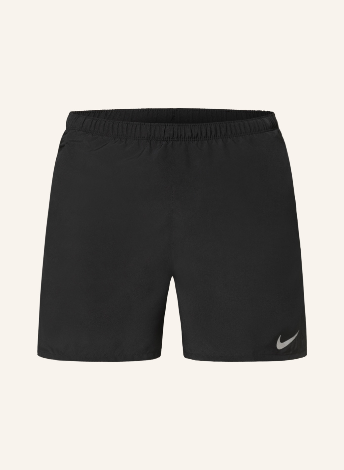 Nike 2-in-1 running shorts CHALLENGER with mesh, Color: BLACK (Image 1)