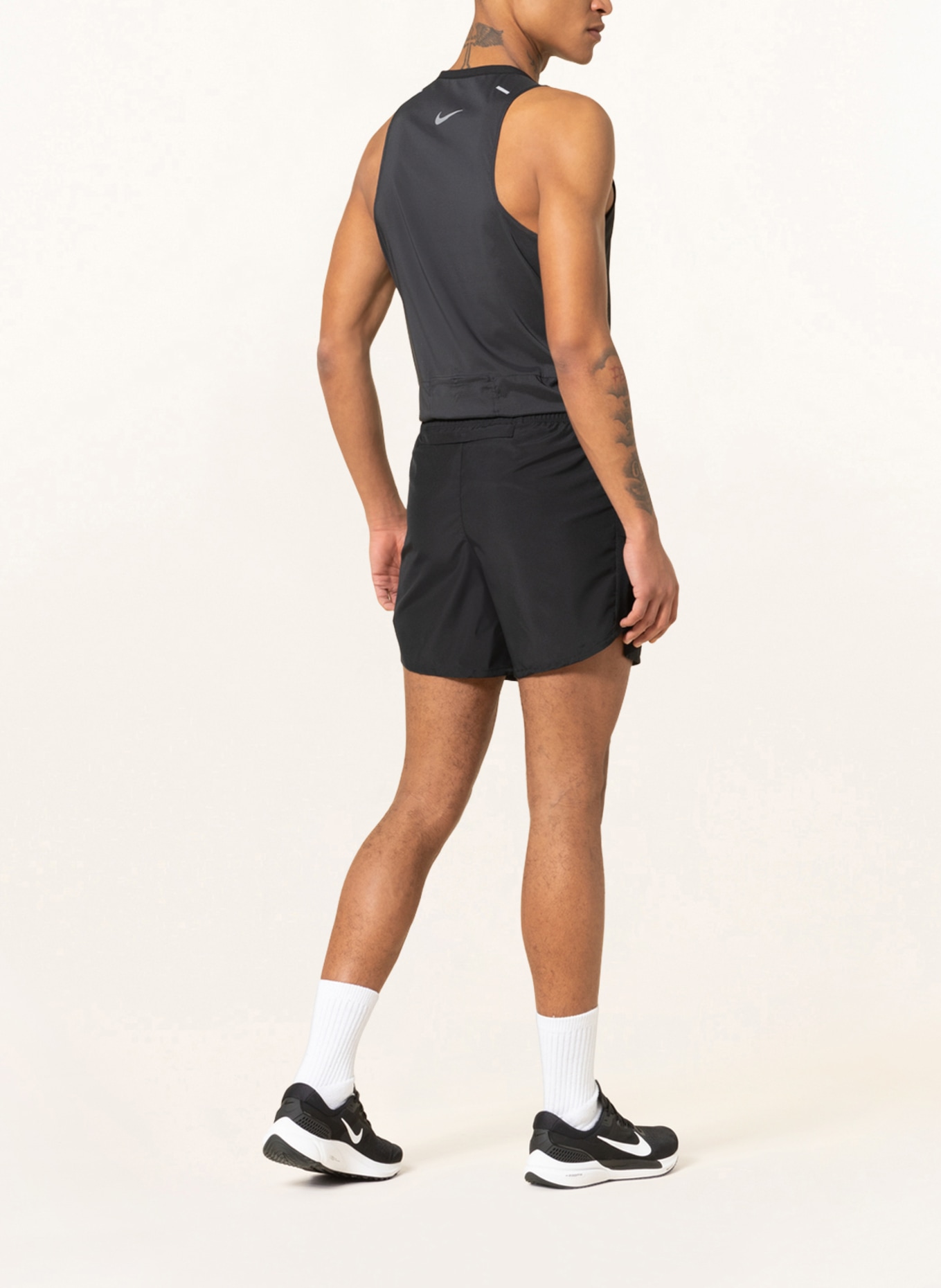 Nike 2-in-1 running shorts CHALLENGER with mesh, Color: BLACK (Image 3)