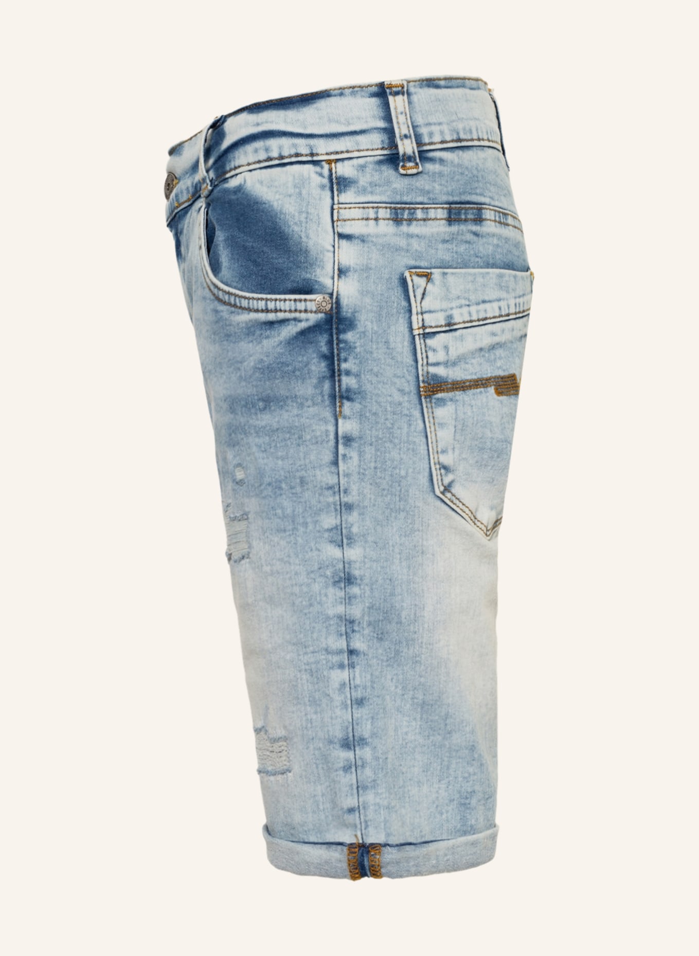 BLUE EFFECT Jeansshorts, Farbe: BLAU (Bild 4)