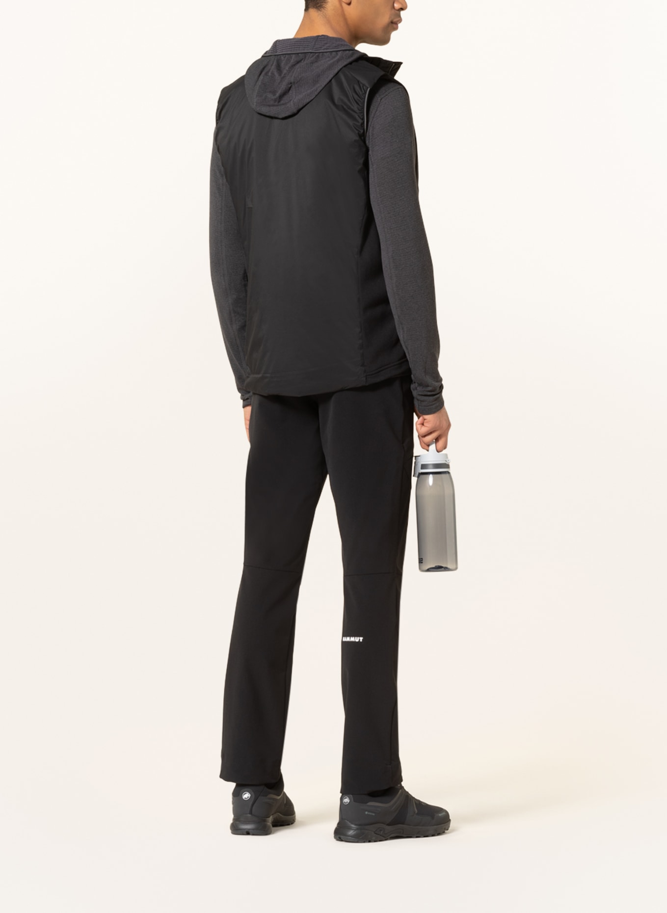 MAMMUT Outdoor vest RIME LIGHT IN FLEX, Color: BLACK (Image 3)