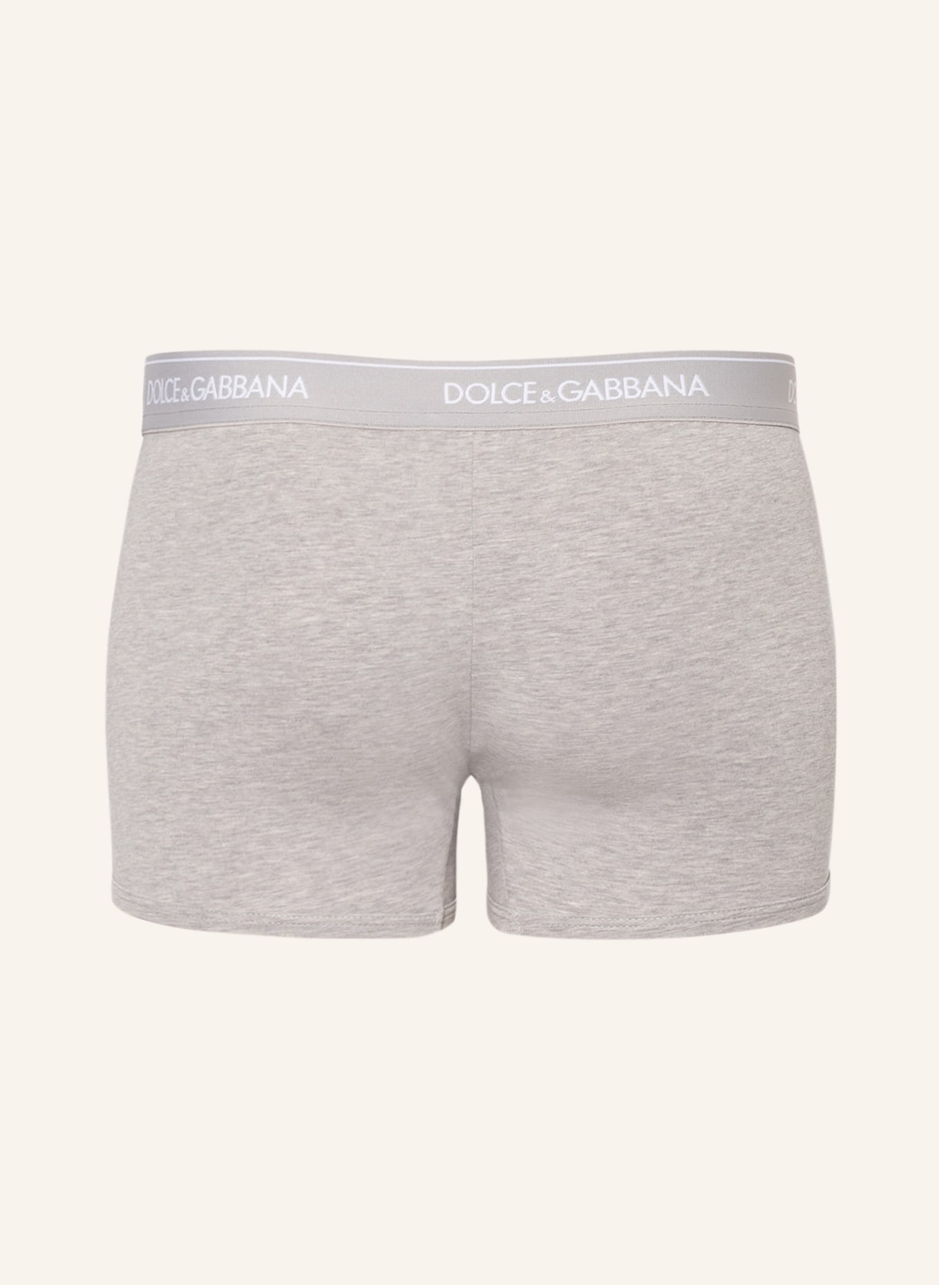 DOLCE & GABBANA Boxerky, 2 kusy v balení : ŠEDÁ