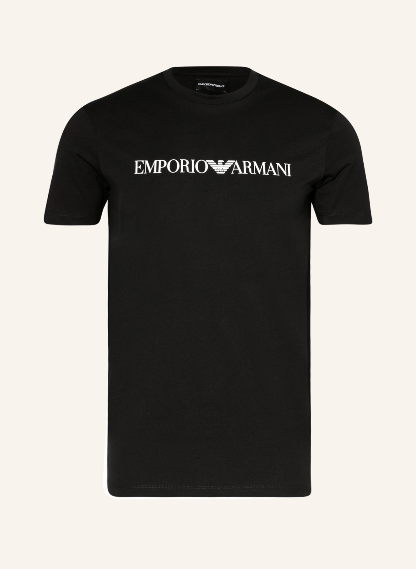 EMPORIO ARMANI T-shirt: BLACK / WHITE